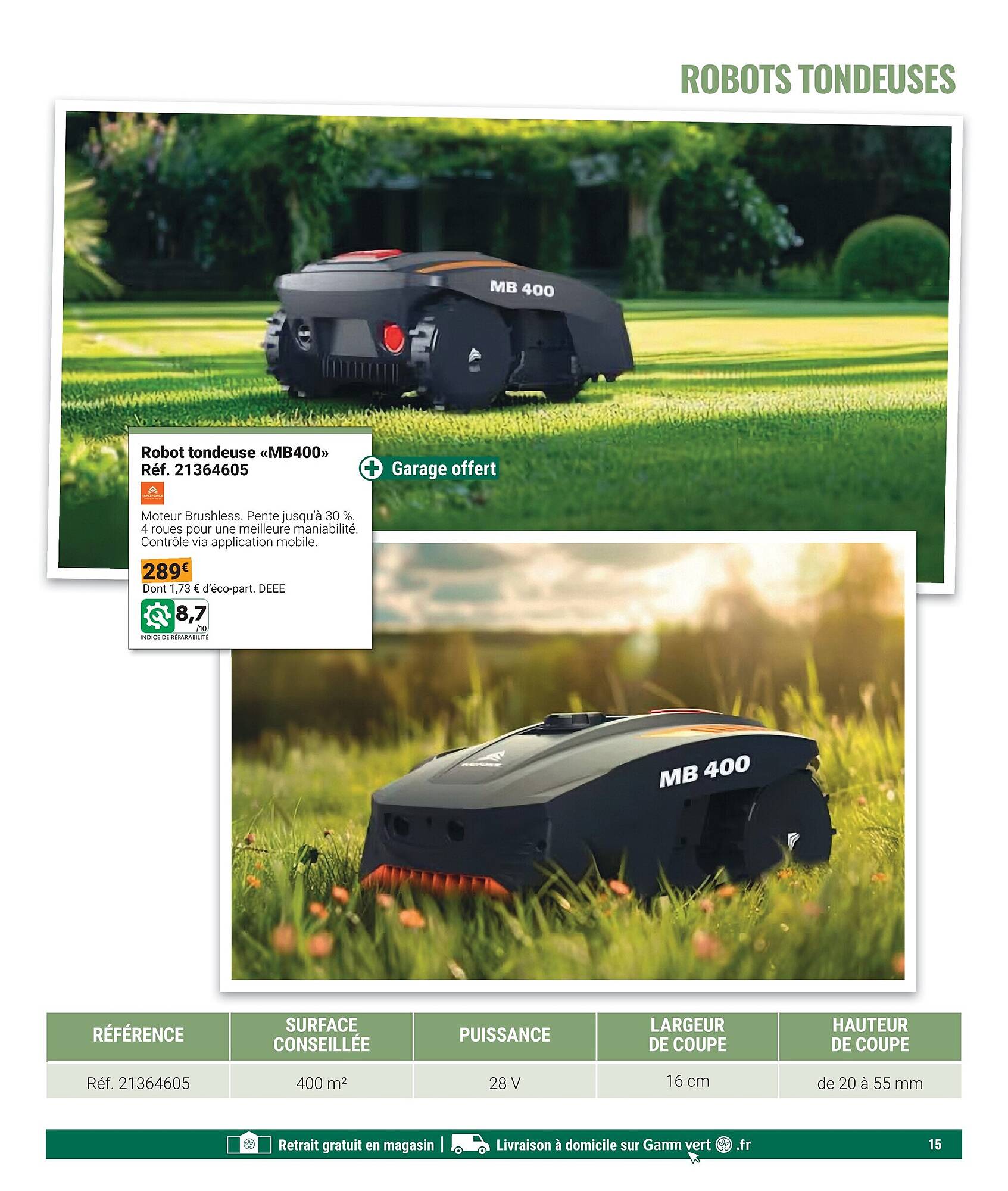 Gamm vert Catalogue - Pagina 15