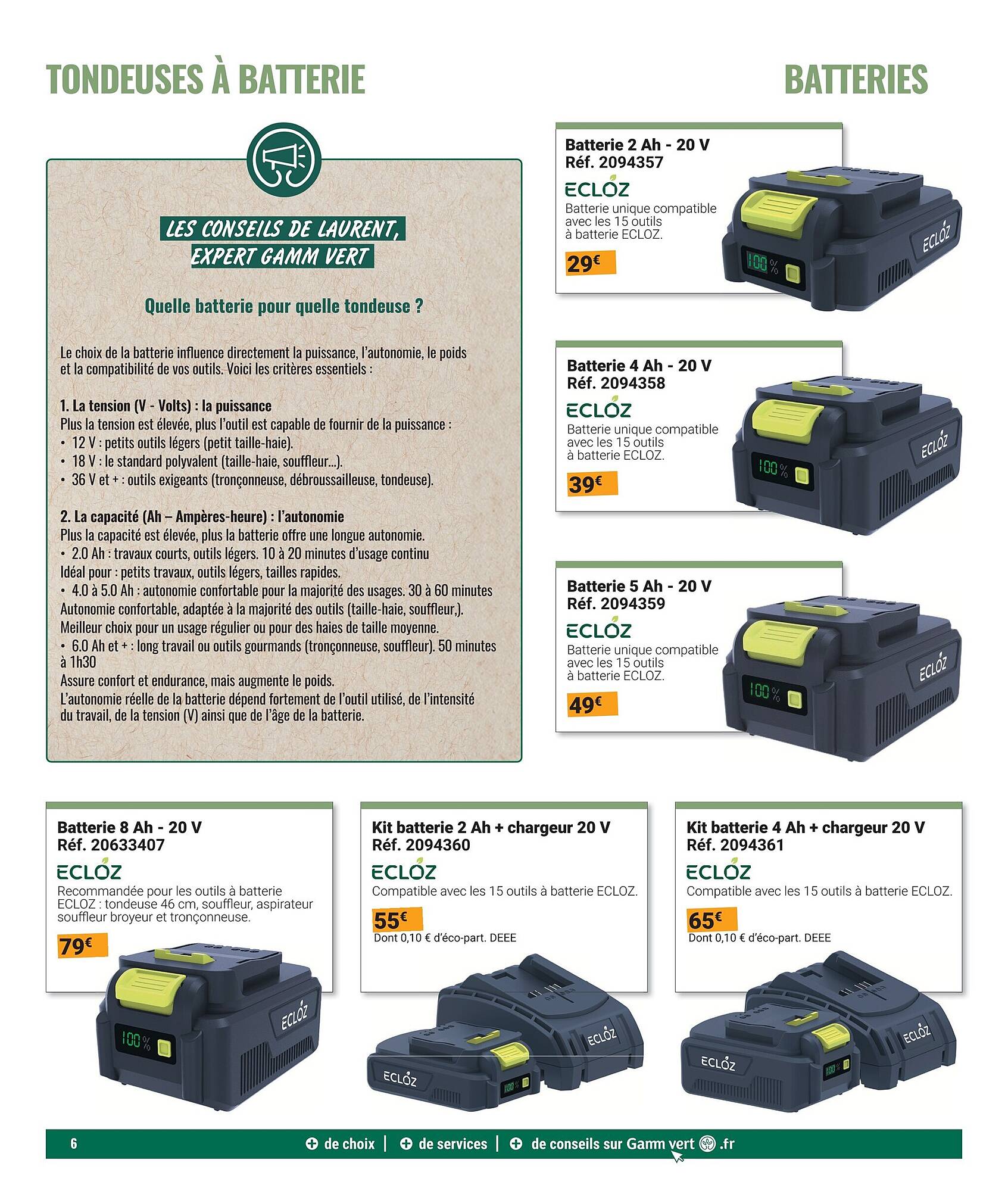 Gamm vert Catalogue - Pagina 6