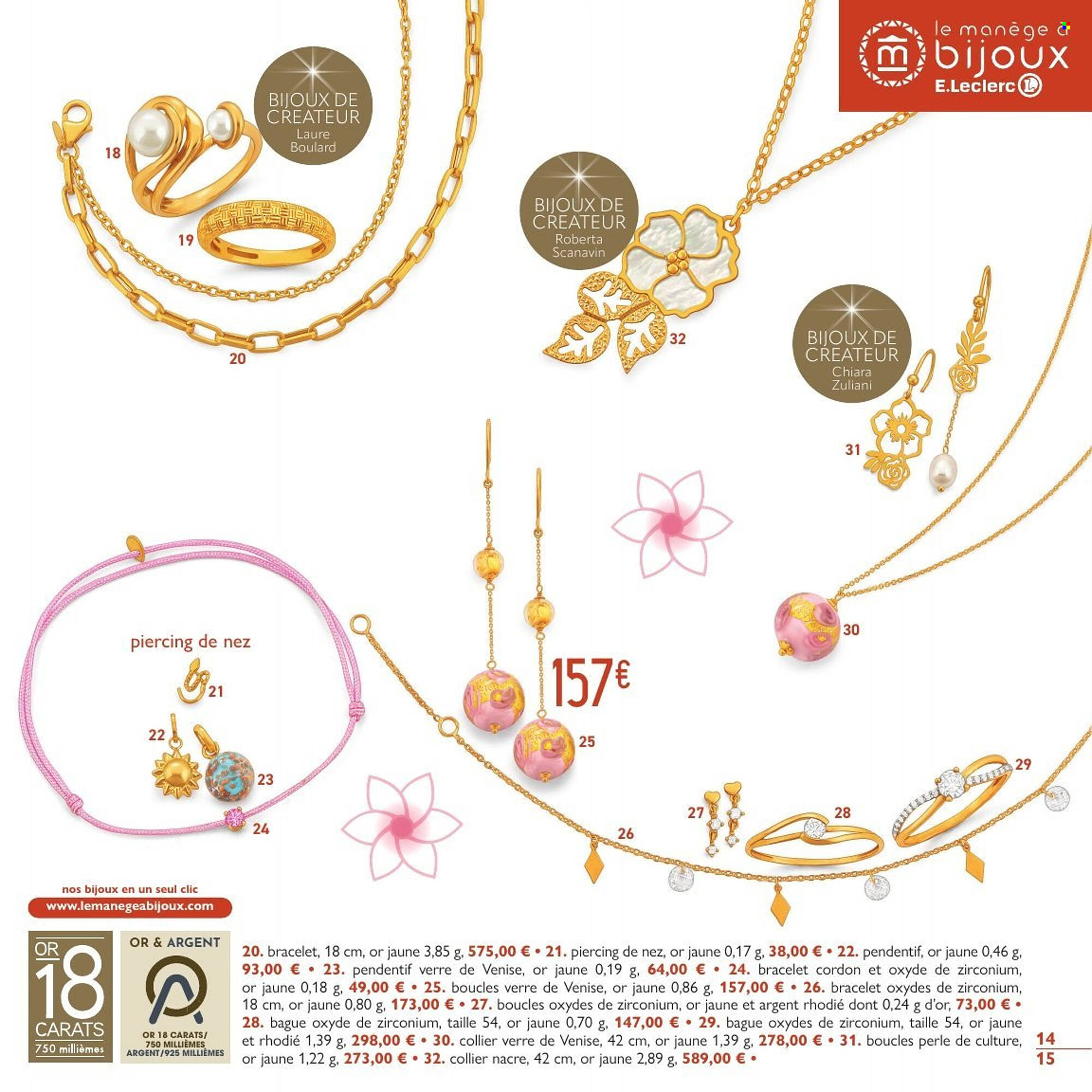 E.Leclerc Bijoux Catalogue - Pagina 15