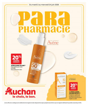 Auchan Parapharmacie Catalogue