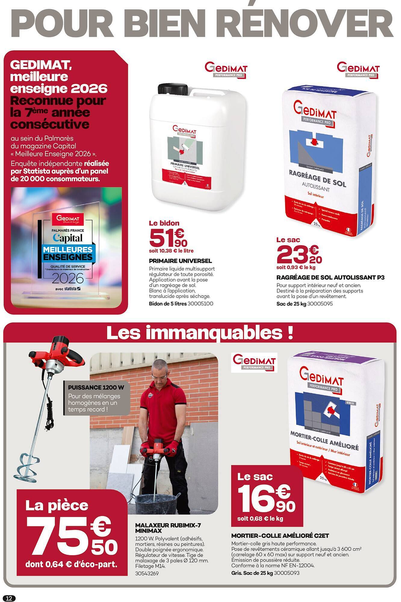 Gedimat Catalogue - Pagina 12