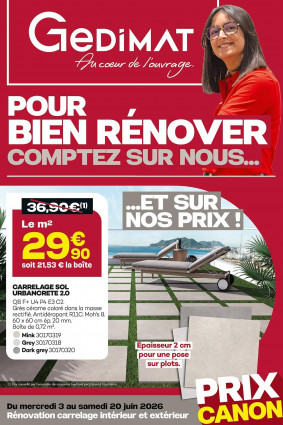 Gedimat catalogue