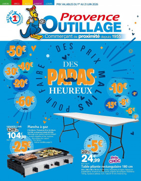 Provence Outillage catalogue