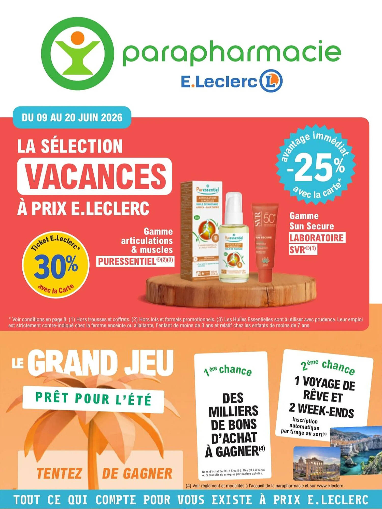 E.Leclerc Parapharmacie Catalogue - Pagina 1