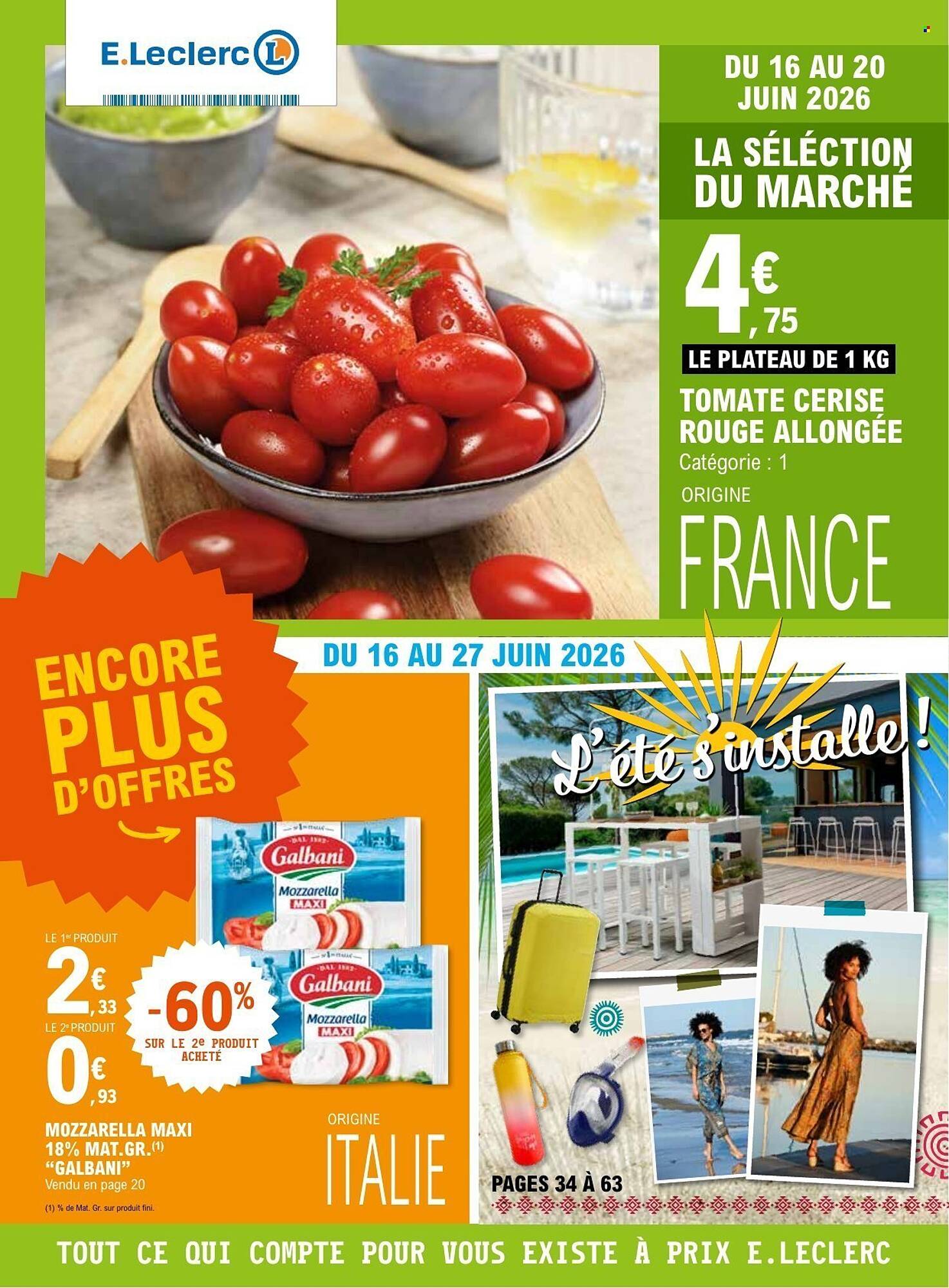 E.Leclerc Catalogue - Pagina 1
