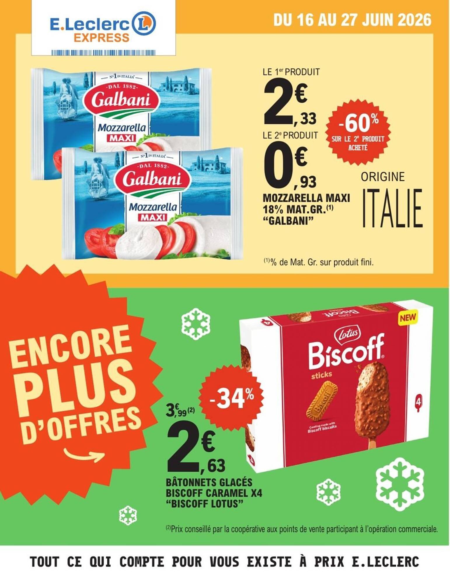 E.Leclerc Express Catalogue - Pagina 1