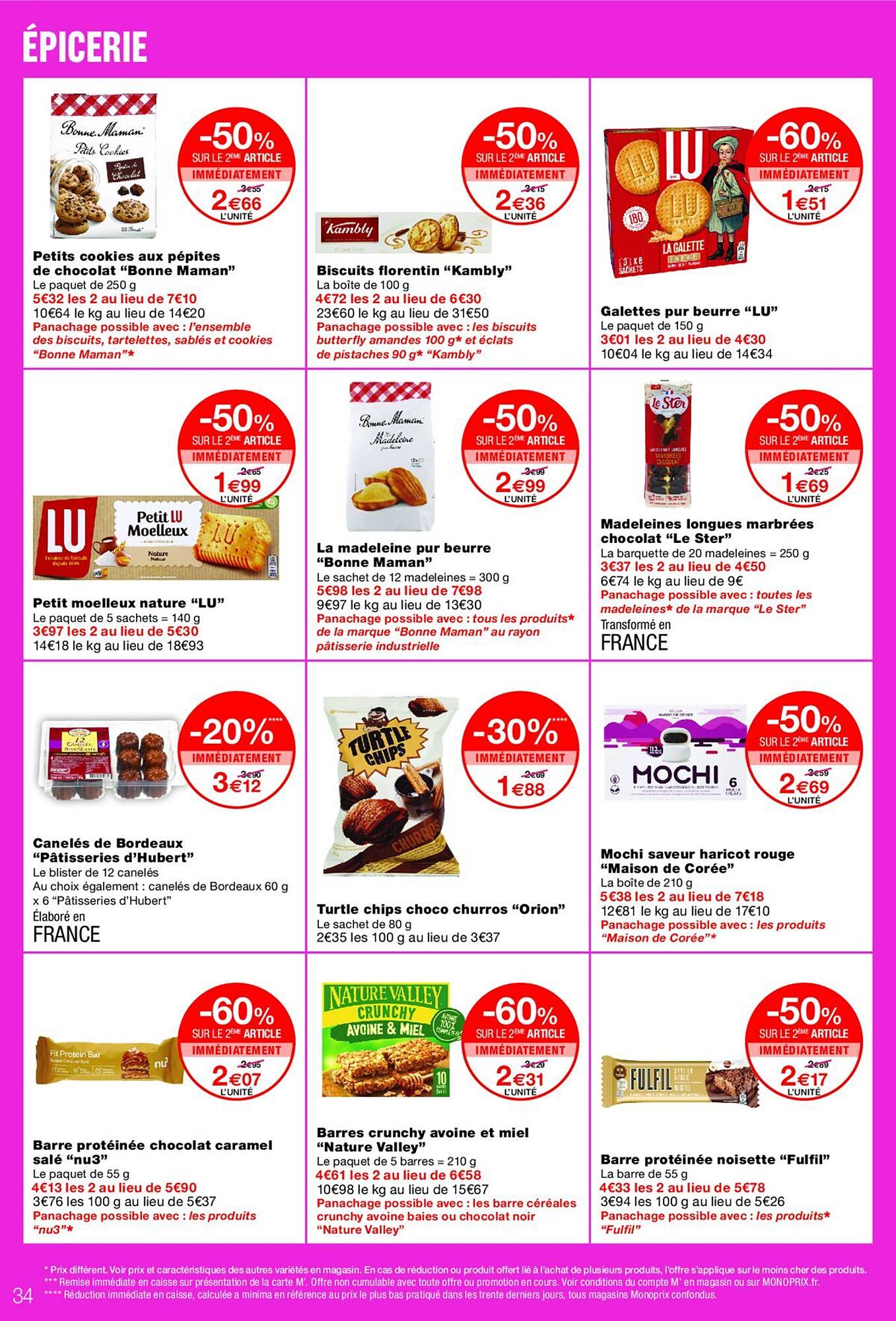 Monoprix Catalogue - Pagina 34