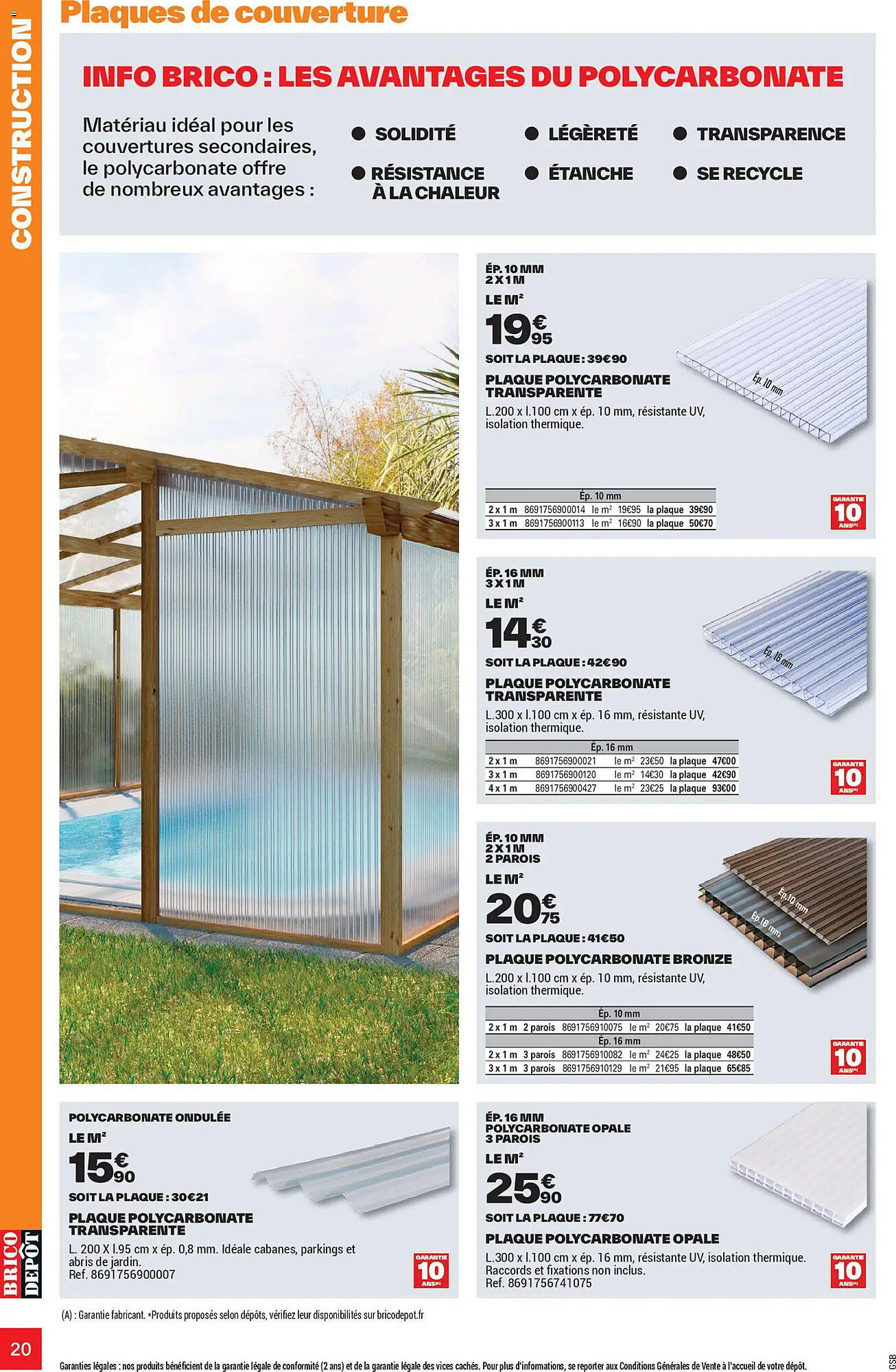 Brico Dépôt Catalogue - Pagina 20