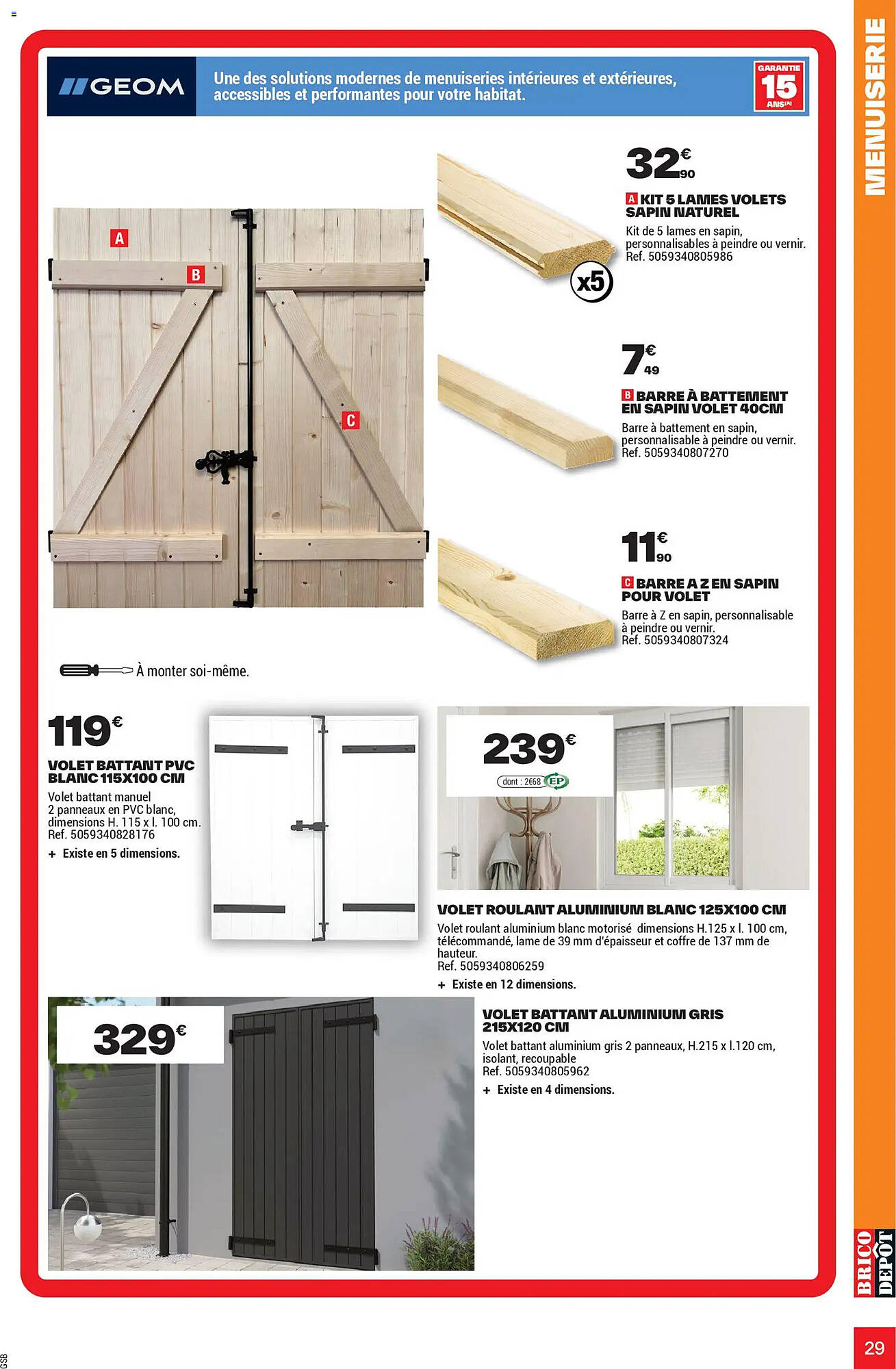 Brico Dépôt Catalogue - Pagina 29