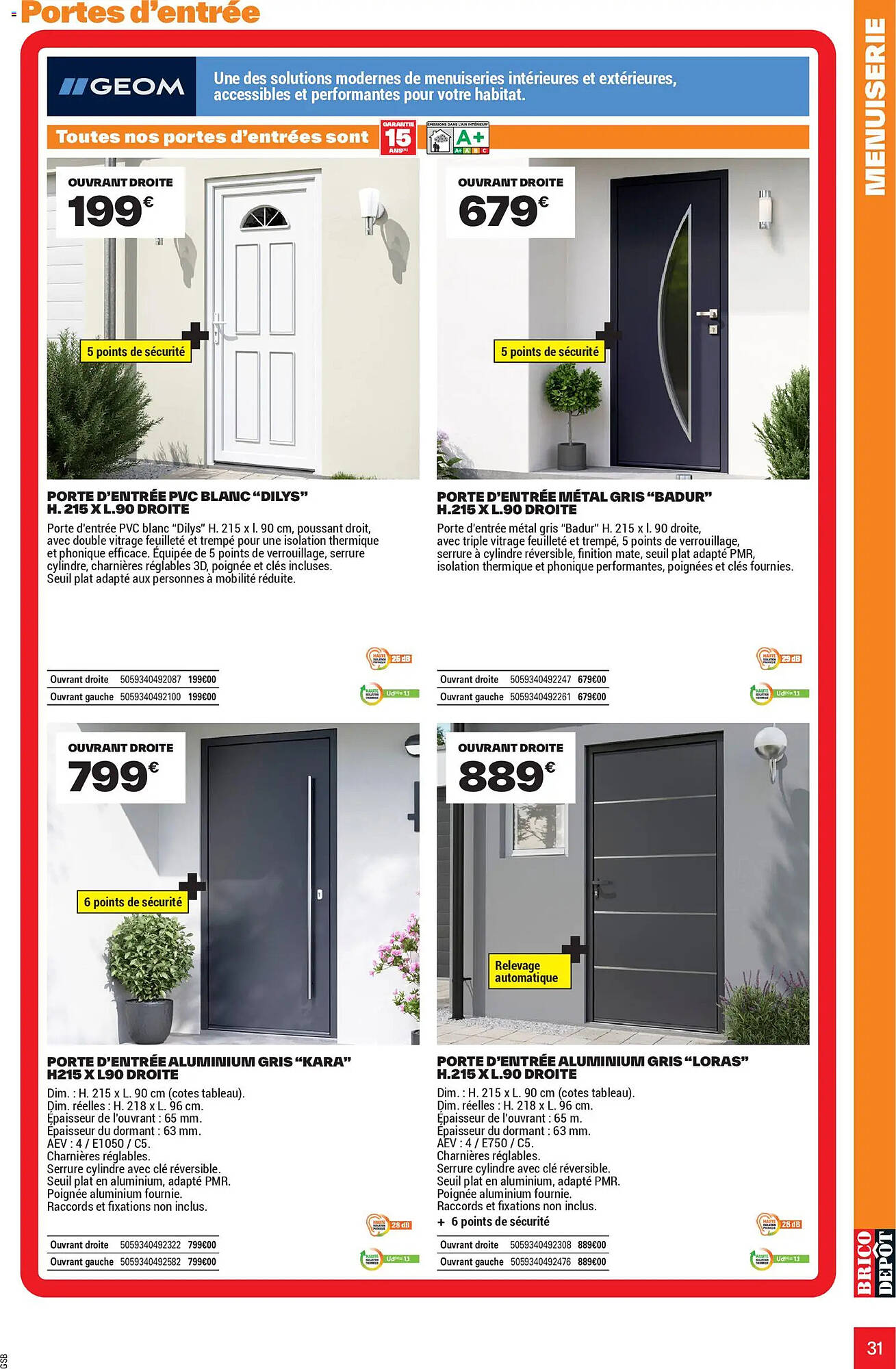 Brico Dépôt Catalogue - Pagina 31