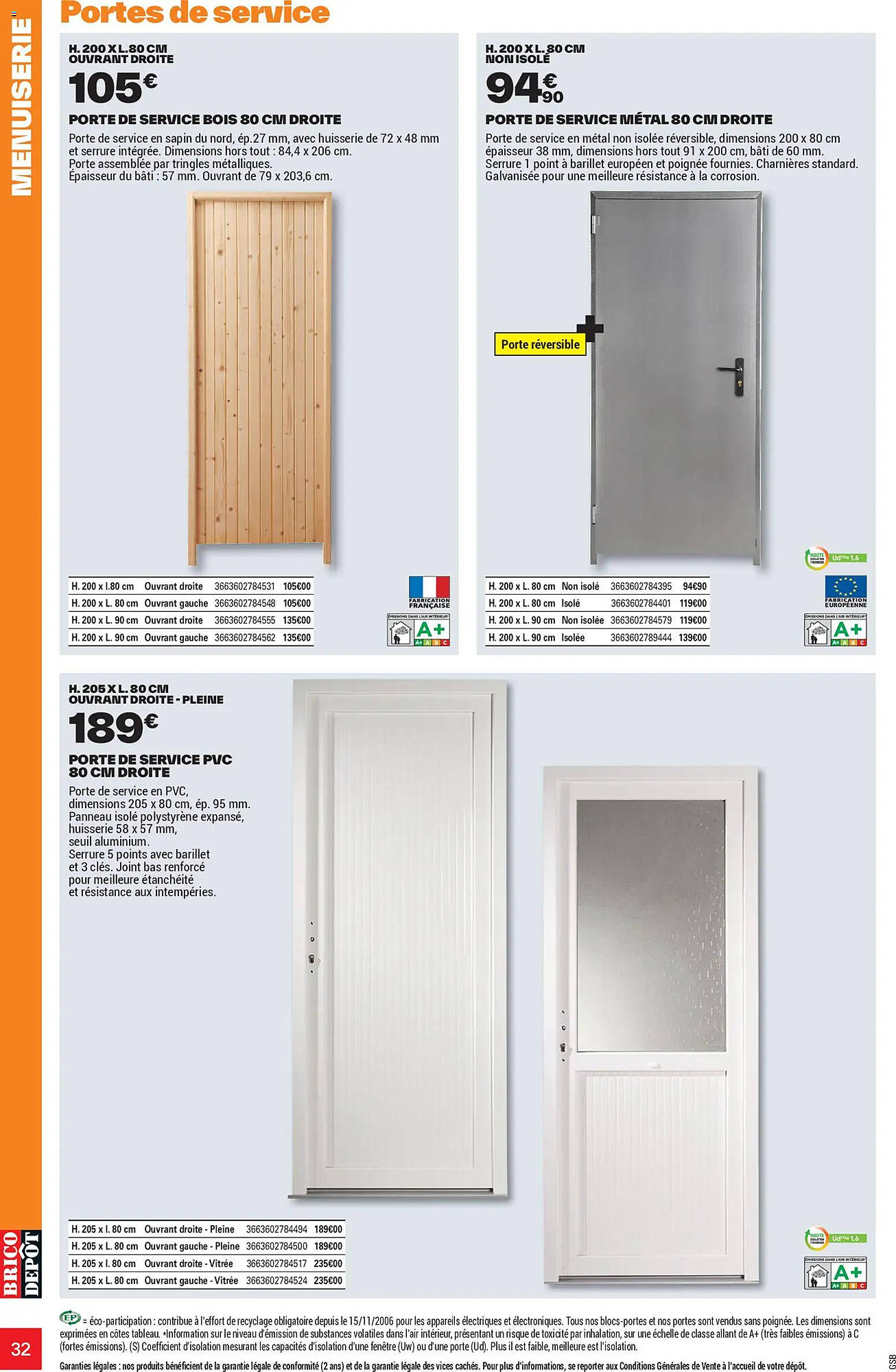 Brico Dépôt Catalogue - Pagina 32