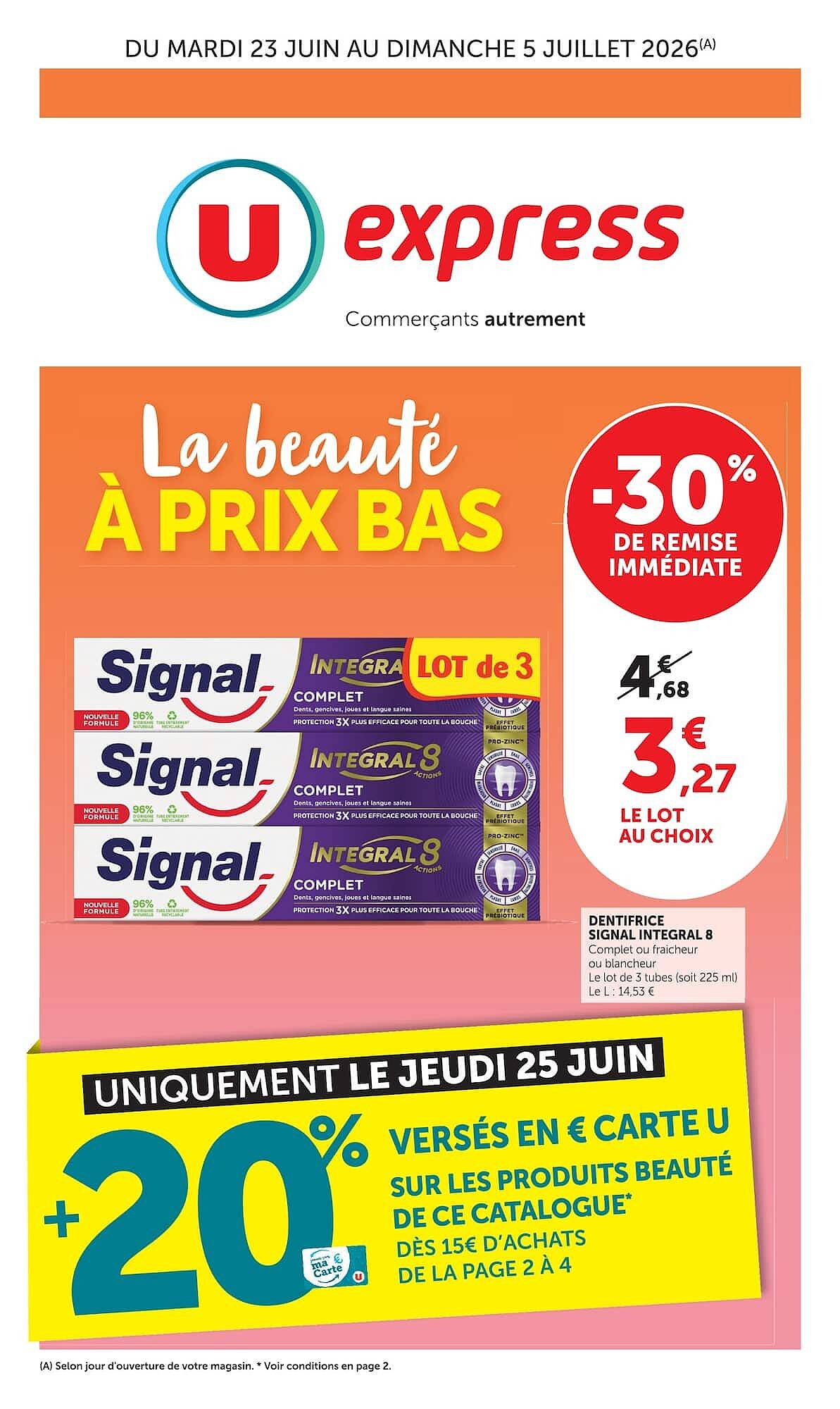 U Express Catalogue - Pagina 1