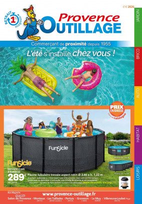 Provence Outillage catalogue