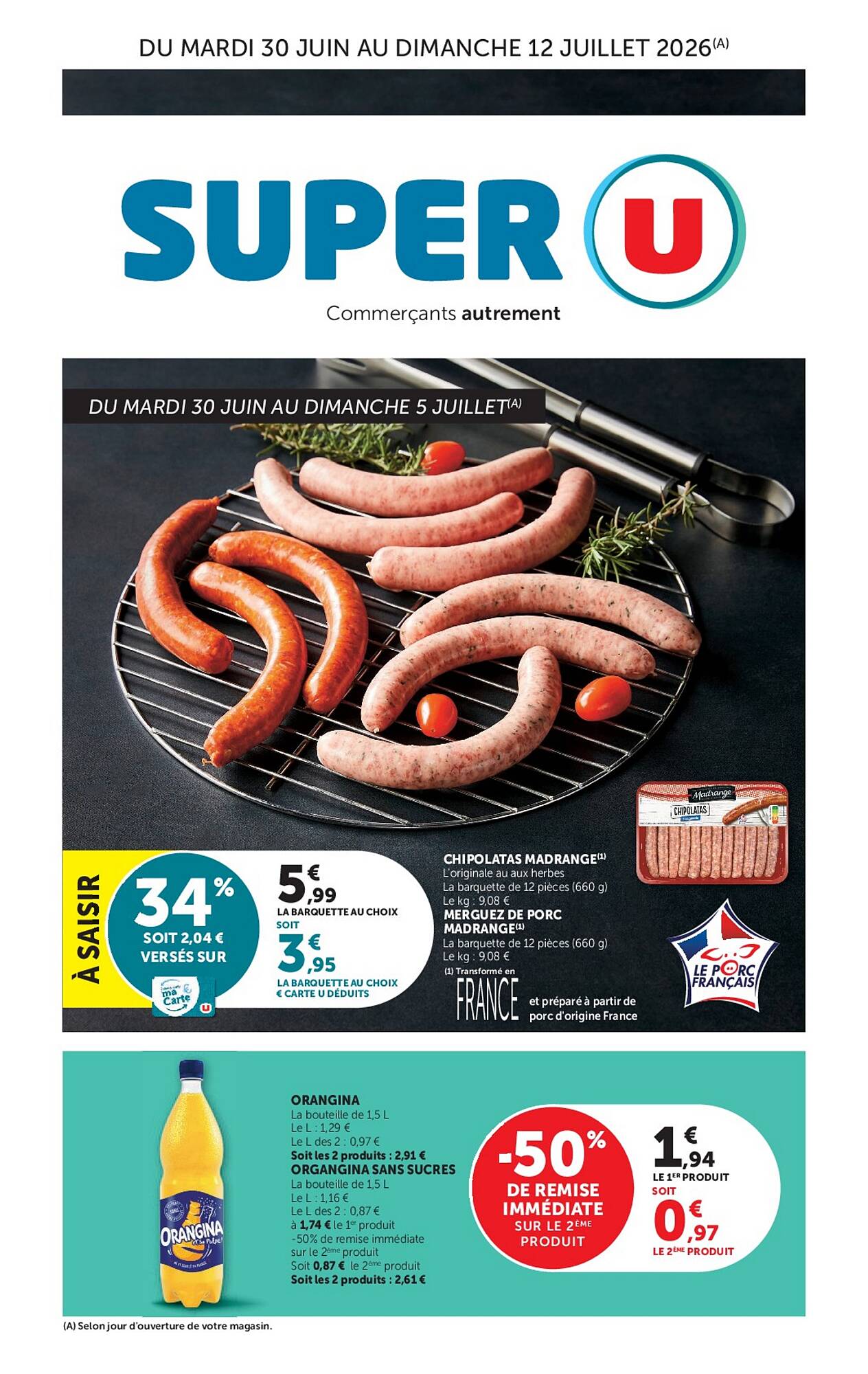 Super U Catalogue - Pagina 1