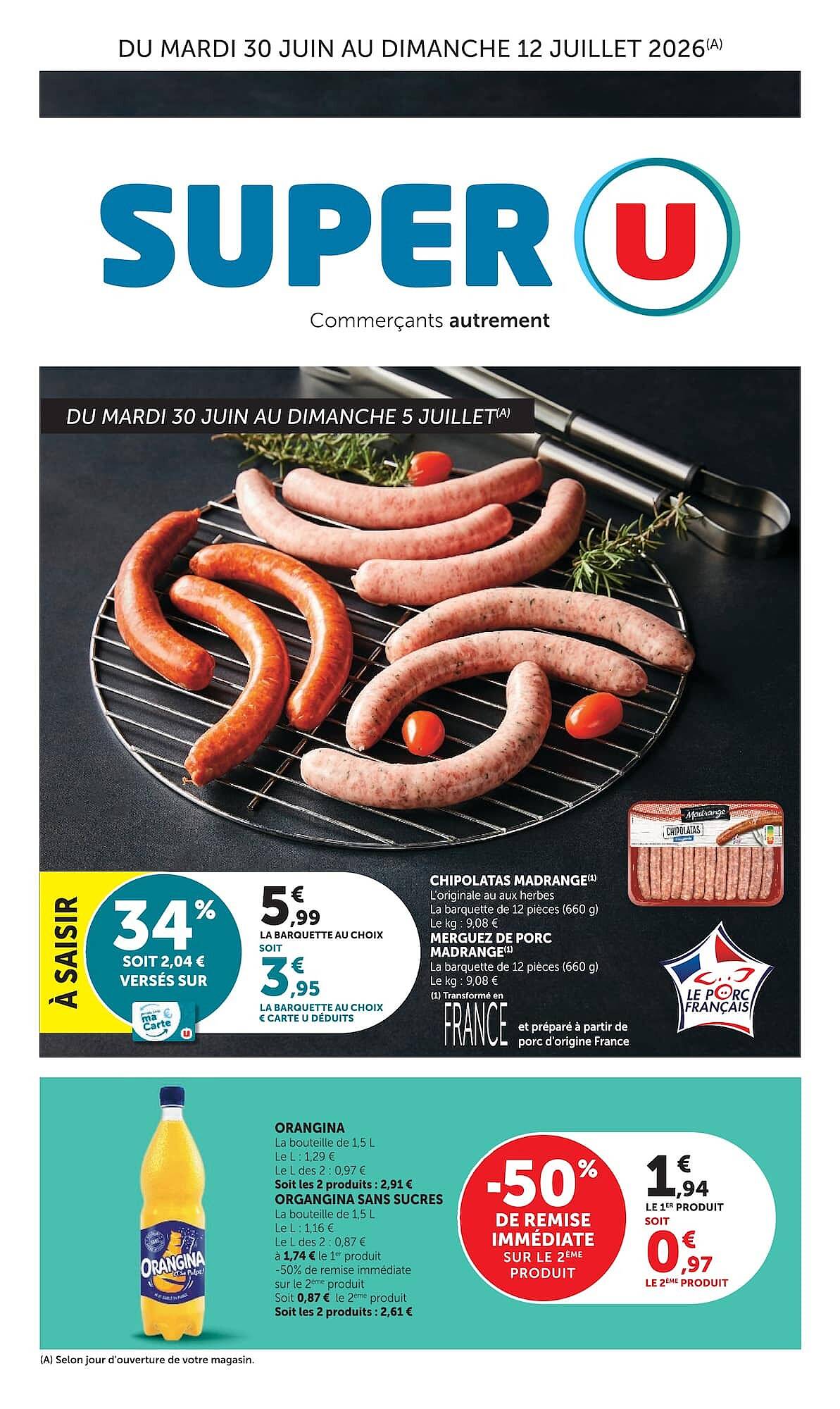 Super U Catalogue - Pagina 1