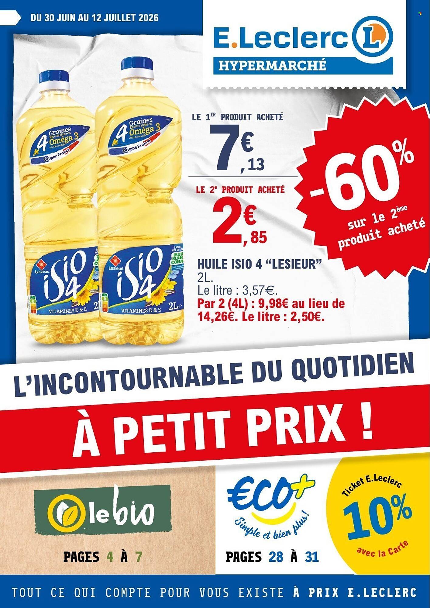 E.Leclerc Catalogue - Pagina 1