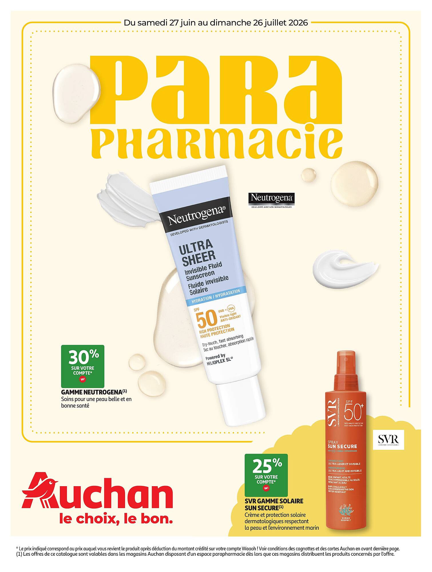 Auchan Parapharmacie Catalogue - Pagina 1