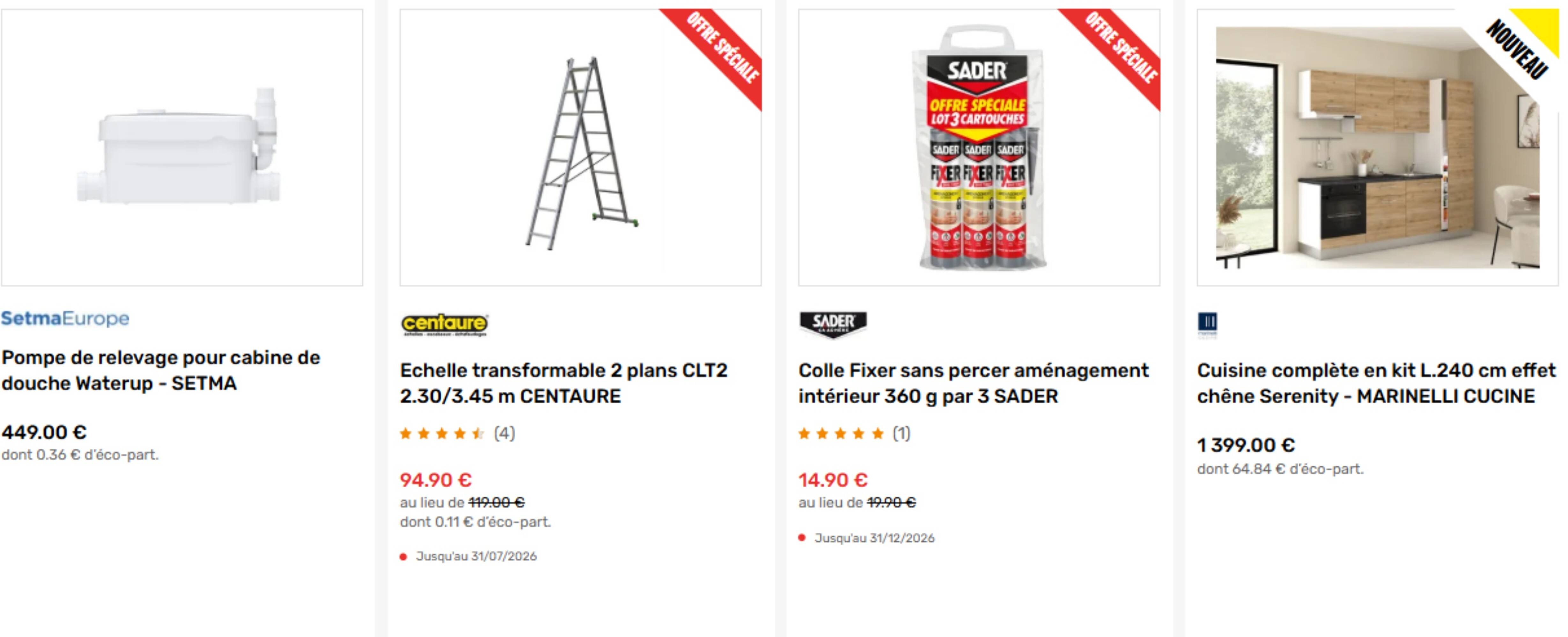 L'entrepôt du bricolage Catalogue - Pagina 1