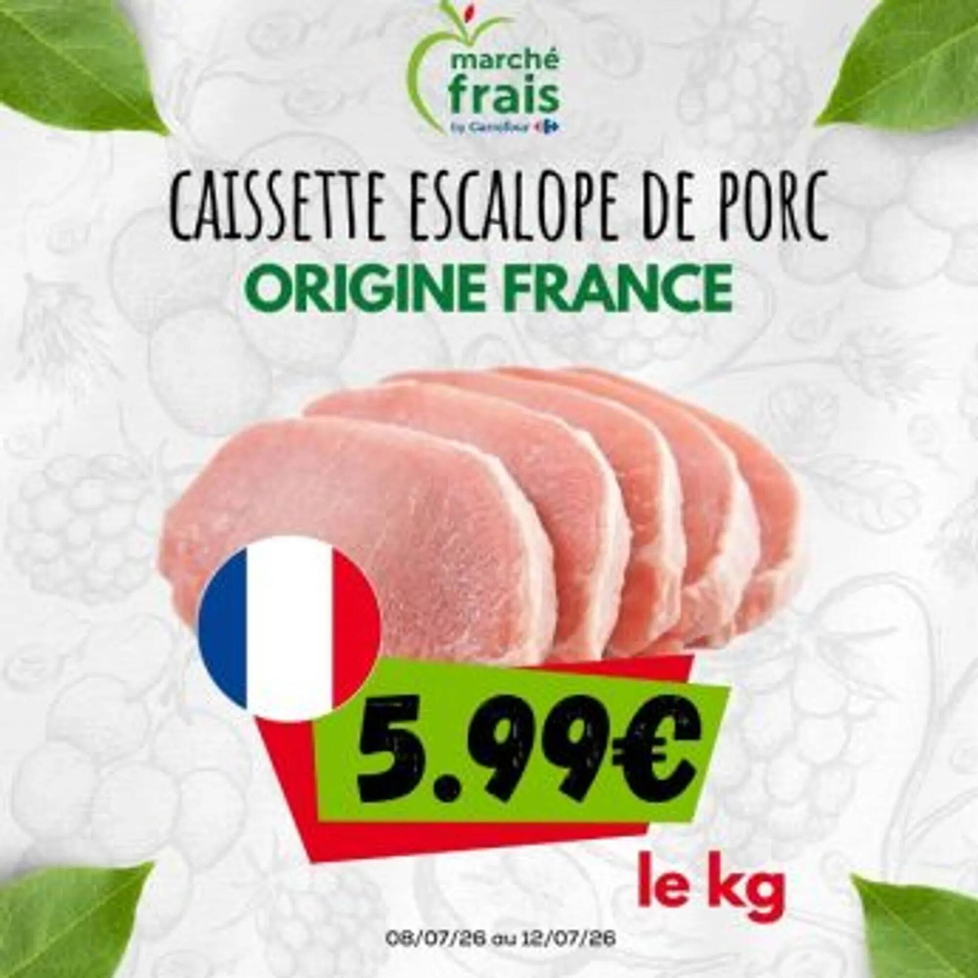marché frais Géant Catalogue - Pagina 10