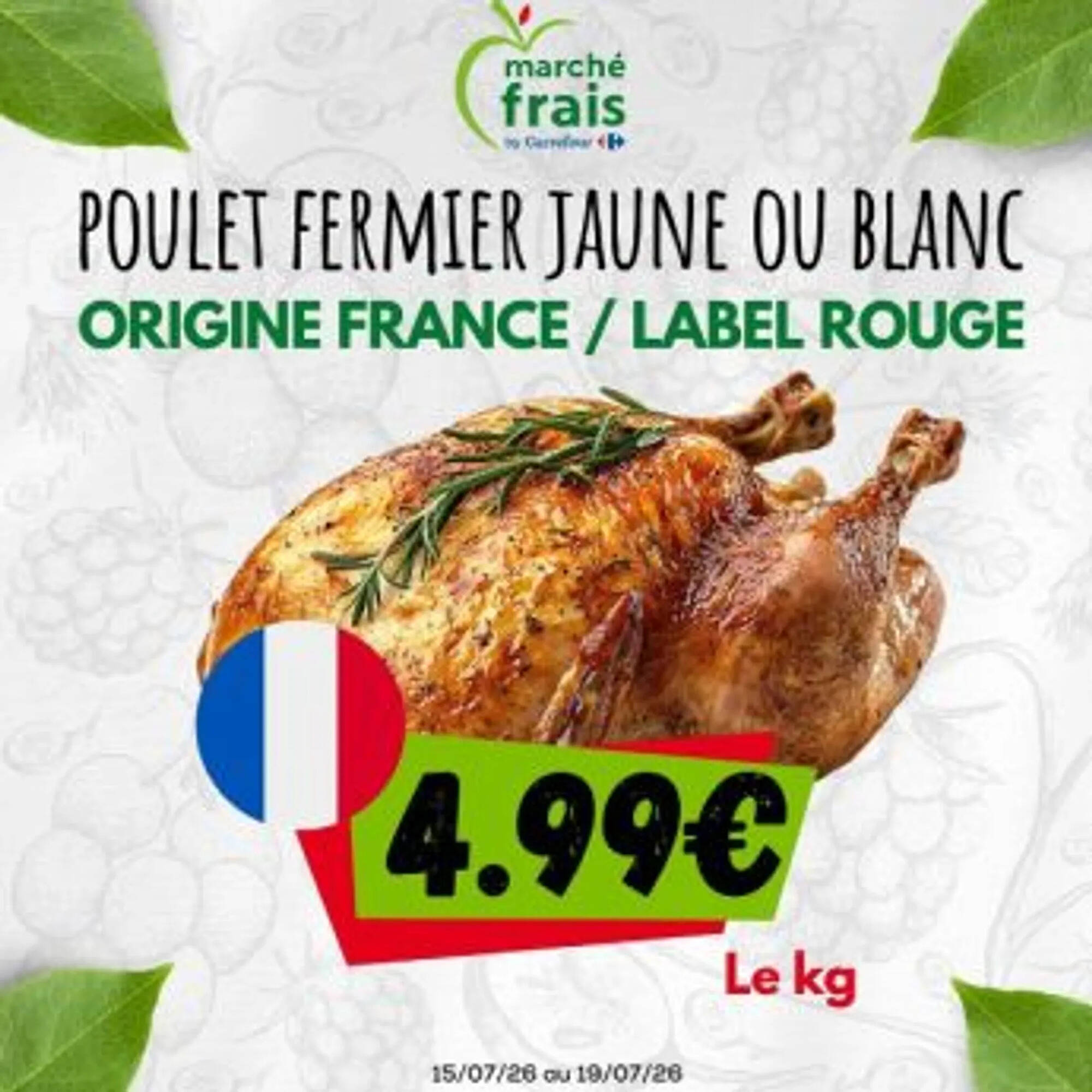 marché frais Géant Catalogue - Pagina 1