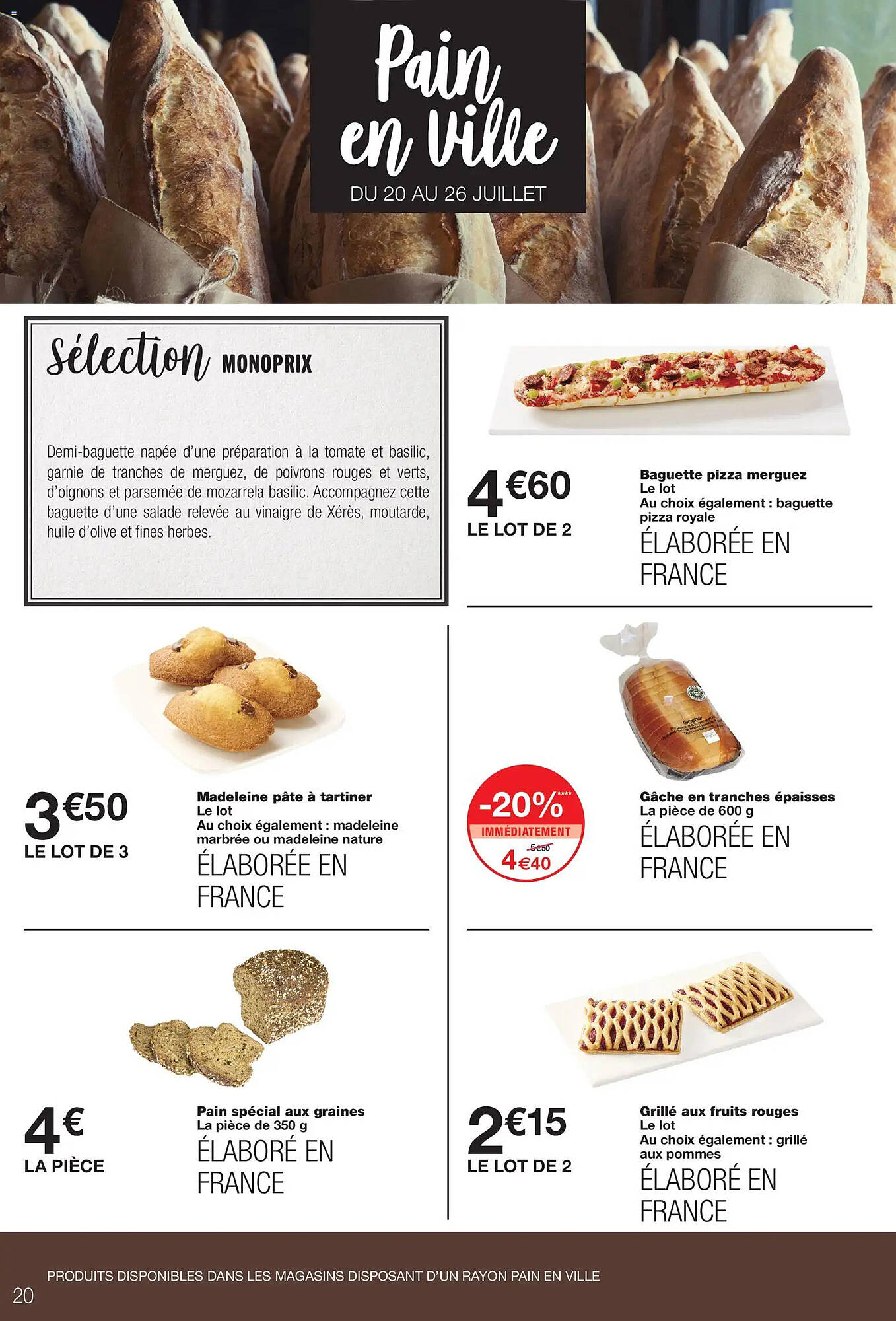 Monoprix Catalogue - Pagina 20