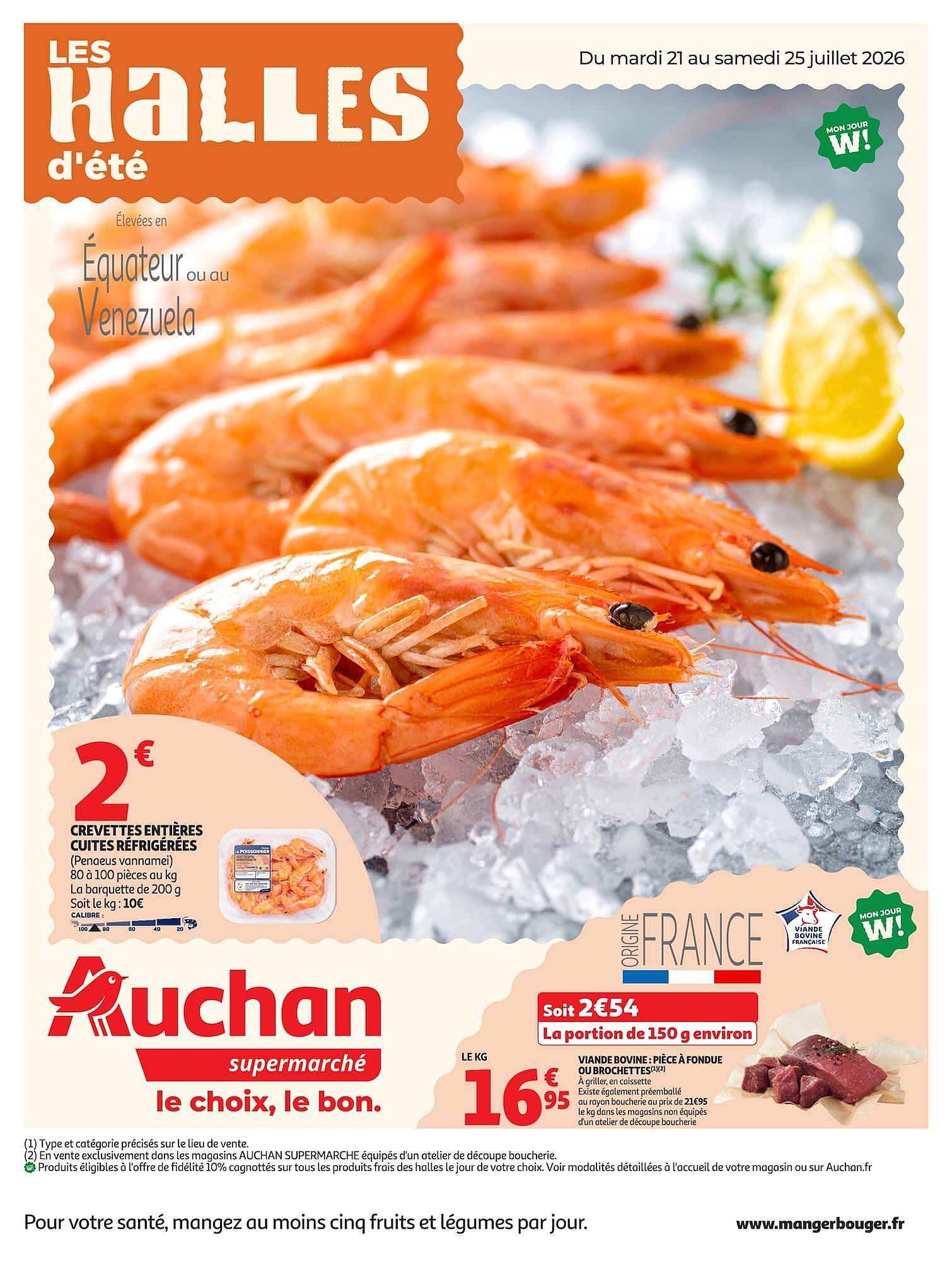 Auchan Supermarché Catalogue - Pagina 1
