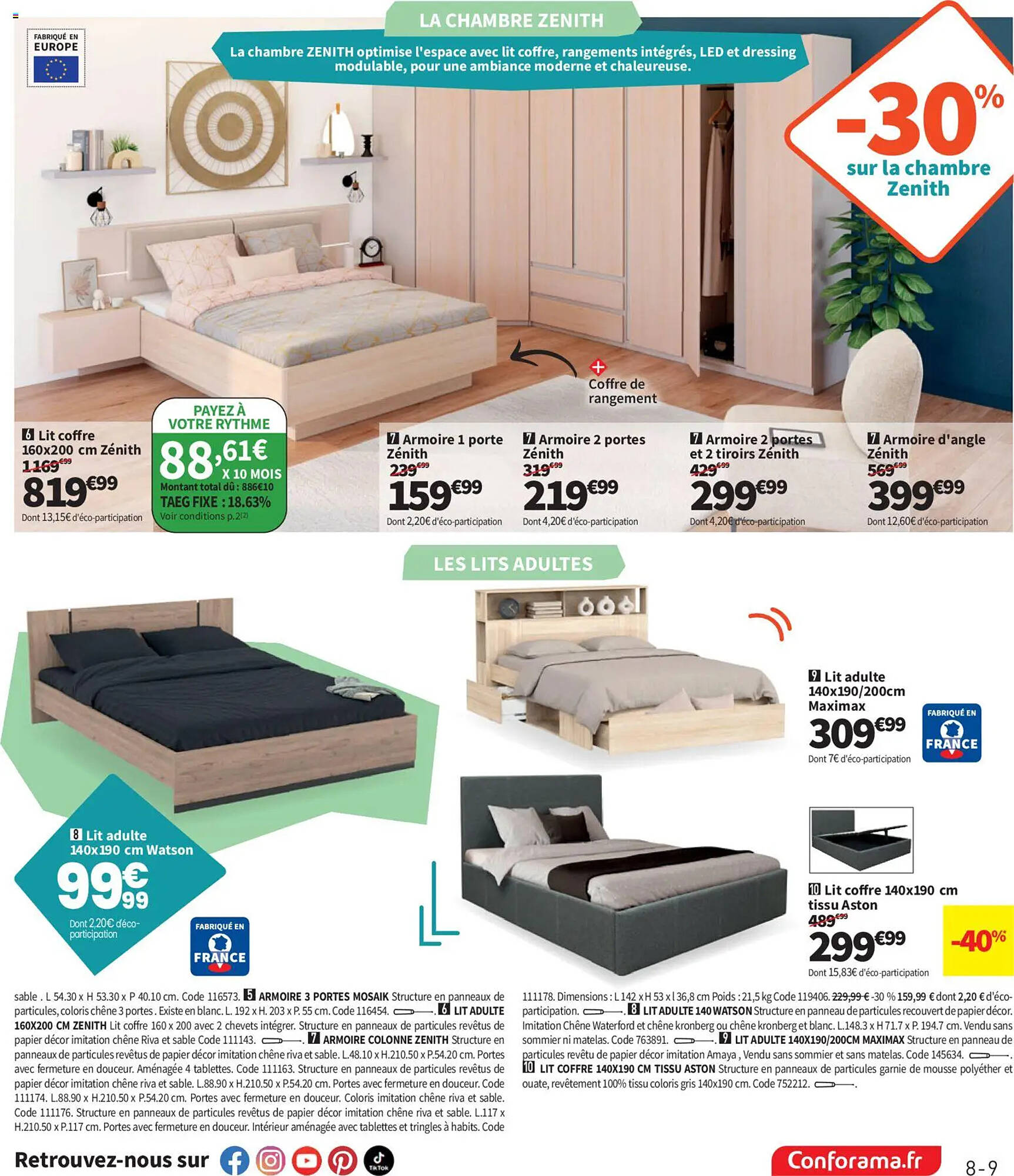 Conforama Catalogue - Pagina 9