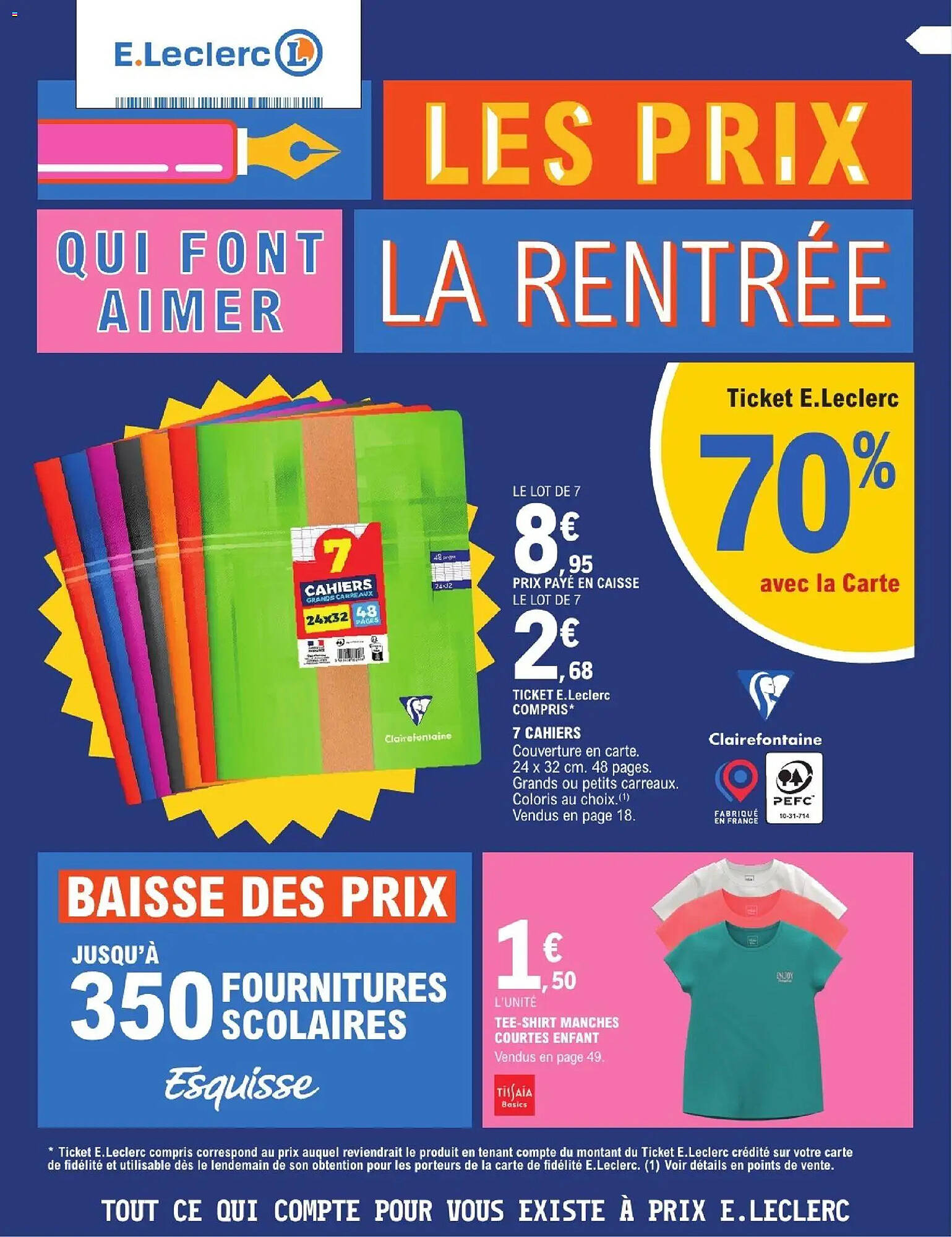 E.Leclerc Catalogue - Pagina 1