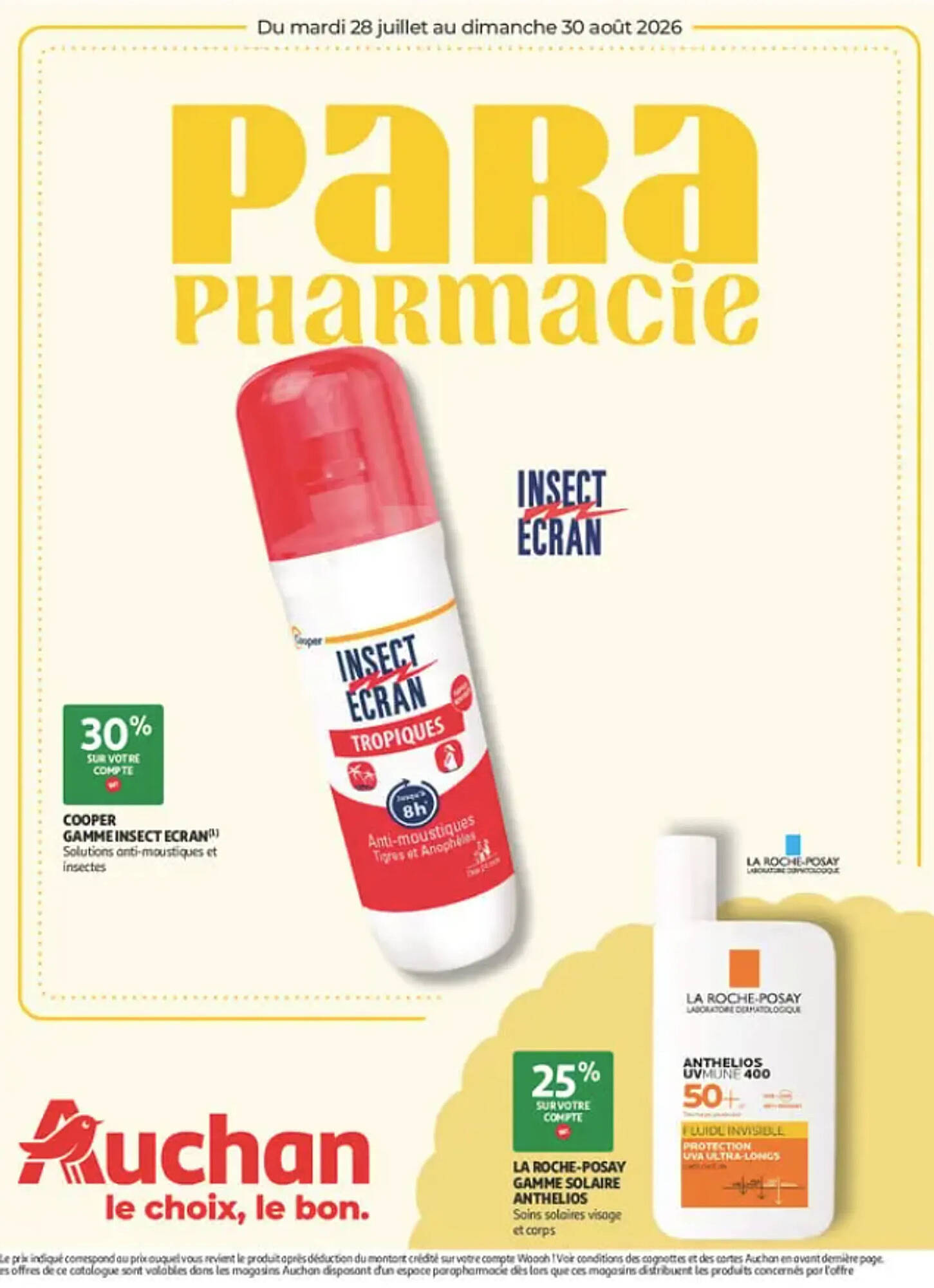 Auchan Parapharmacie Catalogue - Pagina 1