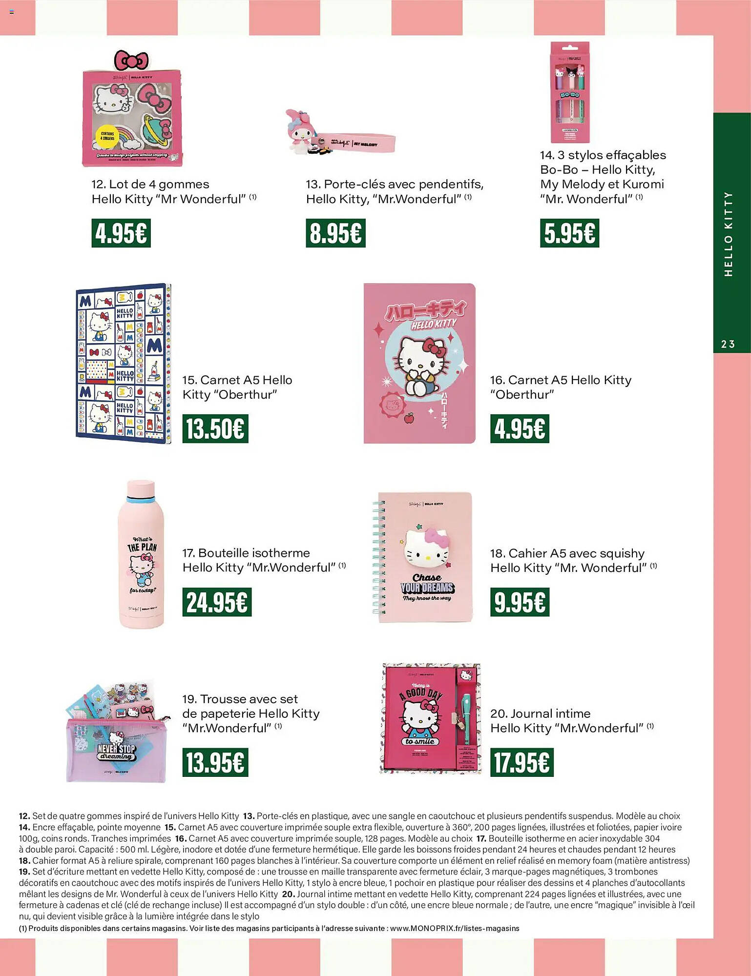 Monoprix Catalogue - Pagina 23
