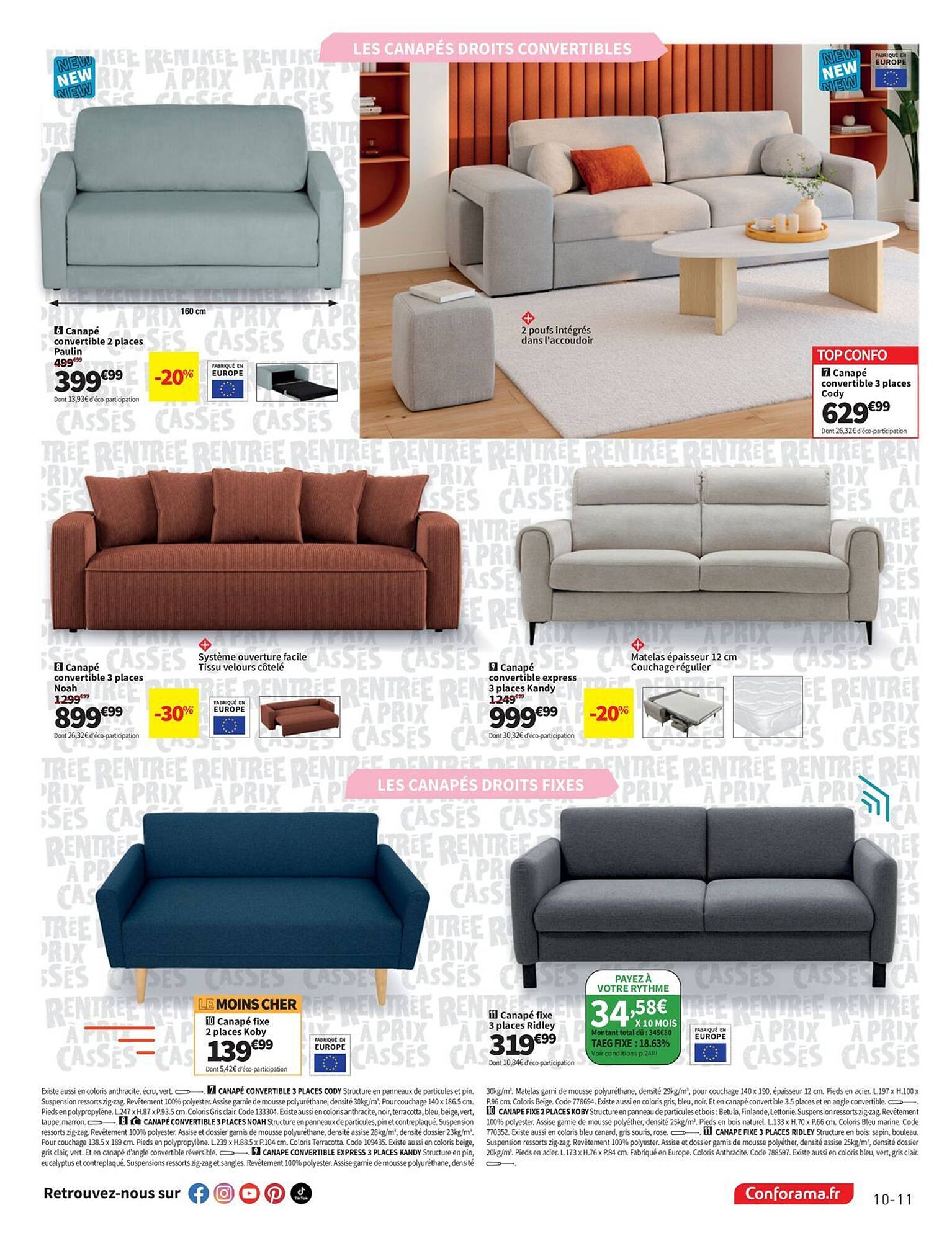 Conforama Catalogue - Pagina 11
