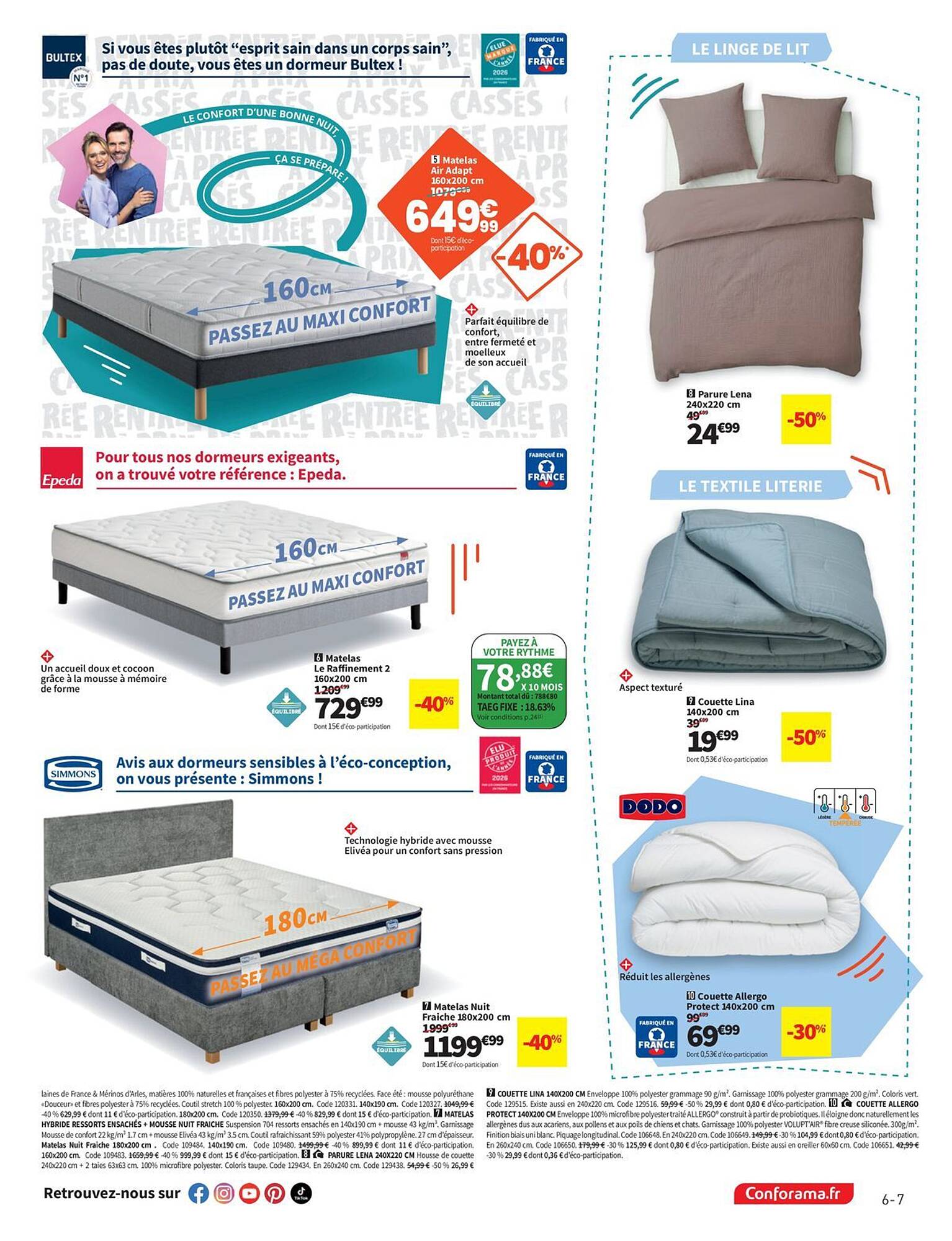 Conforama Catalogue - Pagina 7