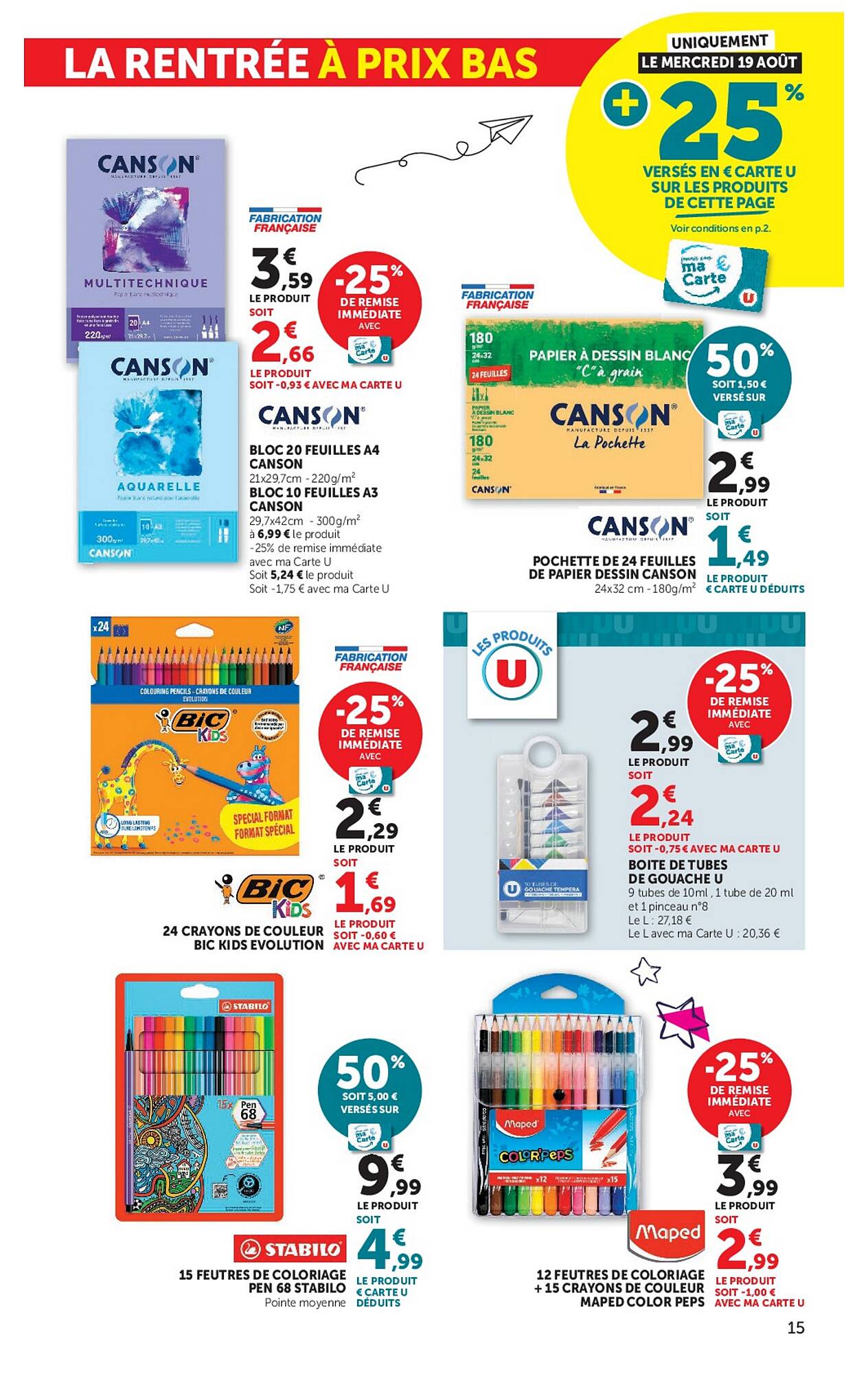 Super U Catalogue - Pagina 15