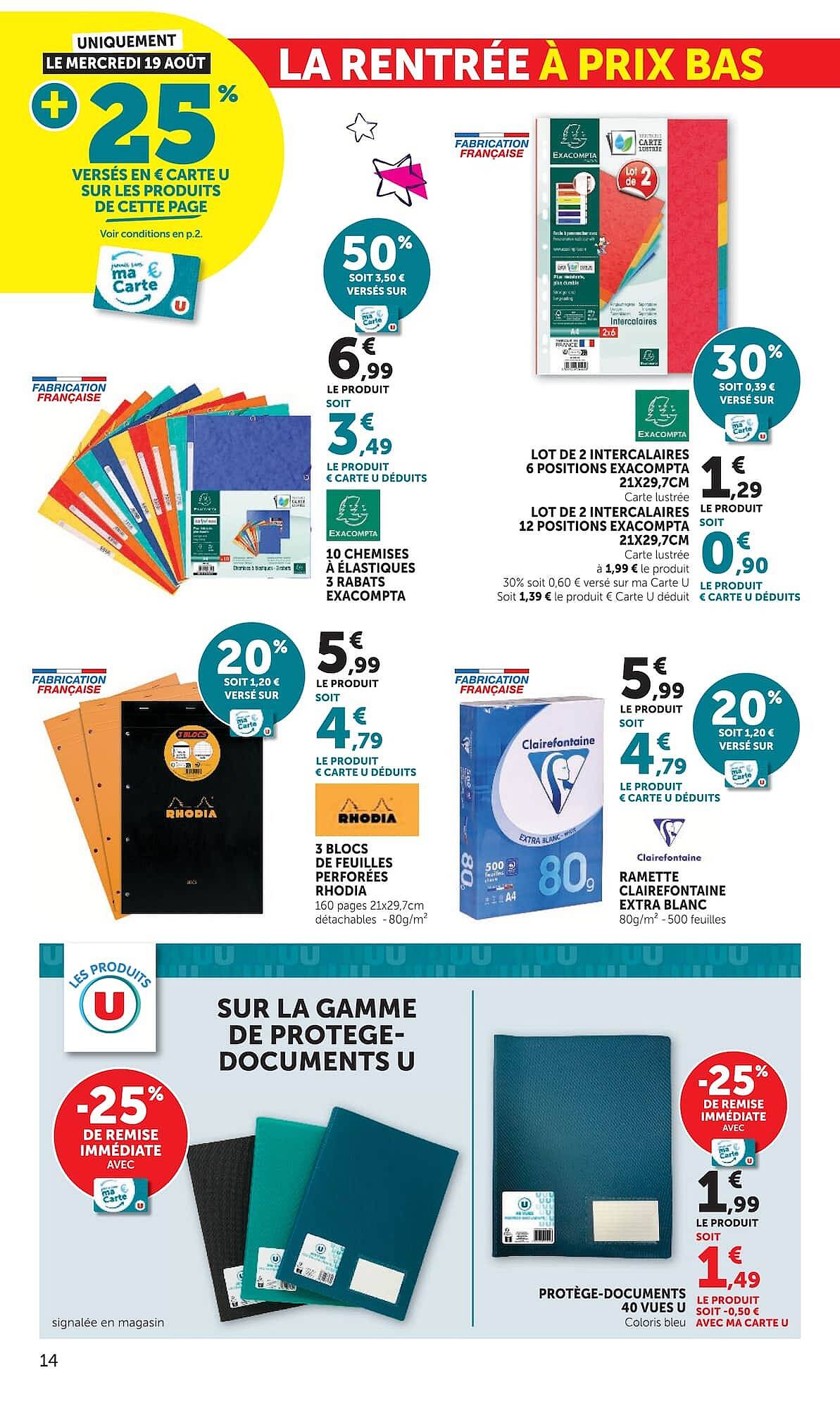 Super U Catalogue - Pagina 14