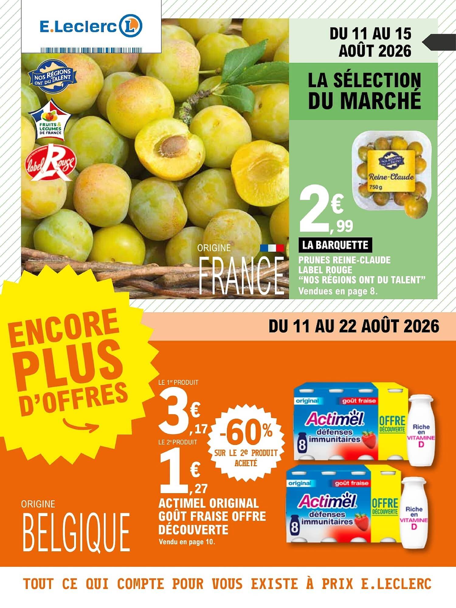 E.Leclerc Catalogue - Pagina 1