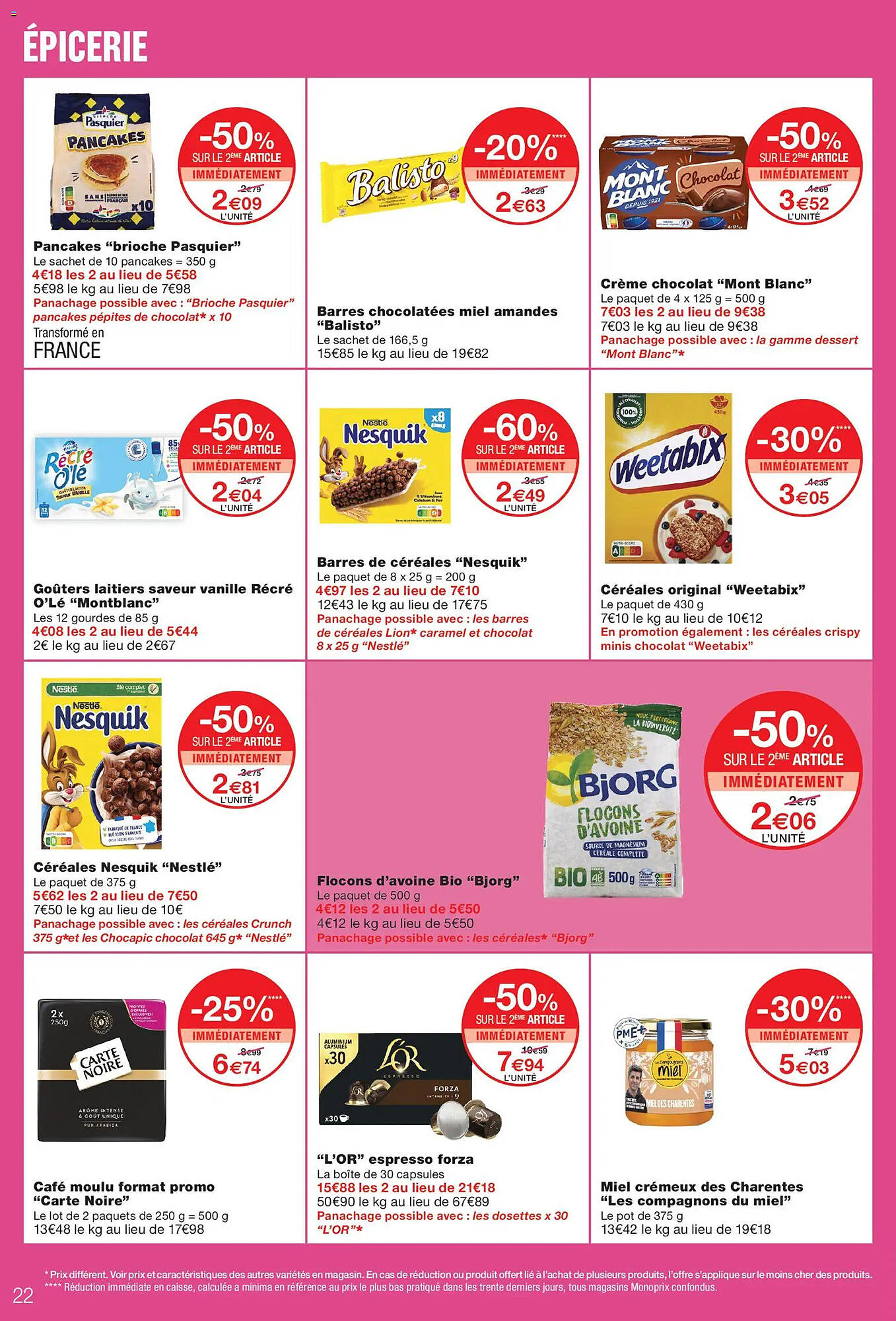 Monoprix Catalogue - Pagina 22