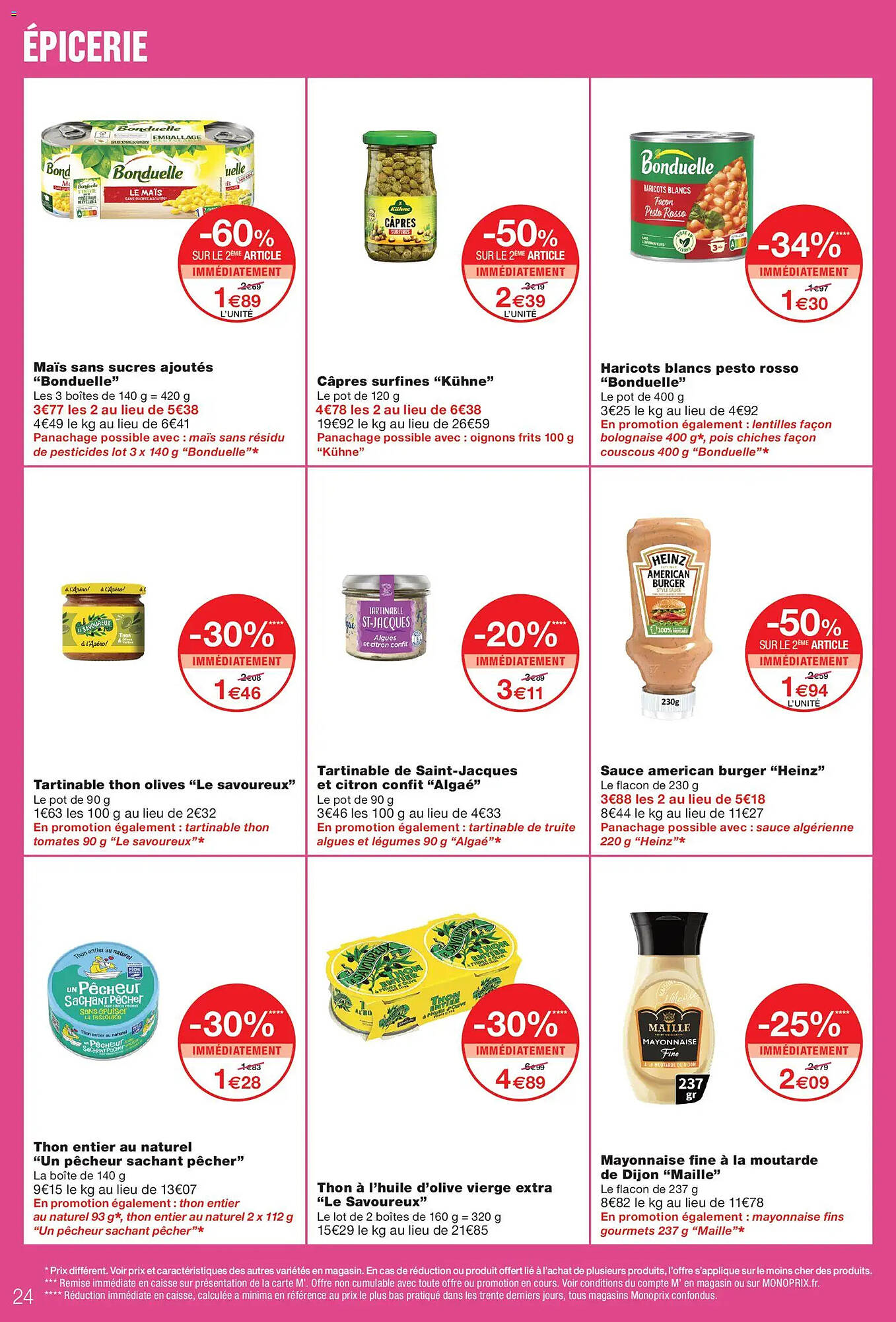 Monoprix Catalogue - Pagina 24
