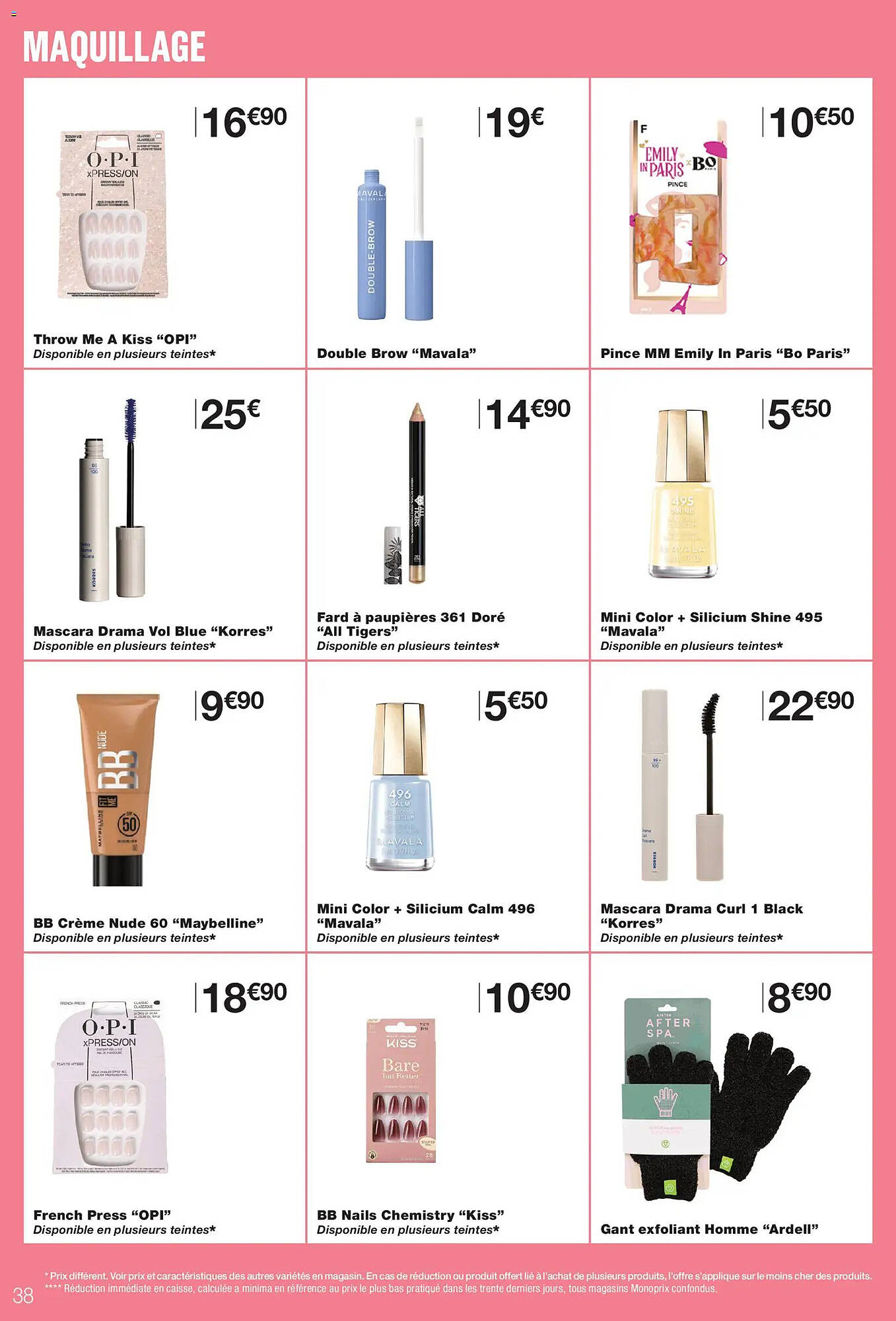 Monoprix Catalogue - Pagina 38