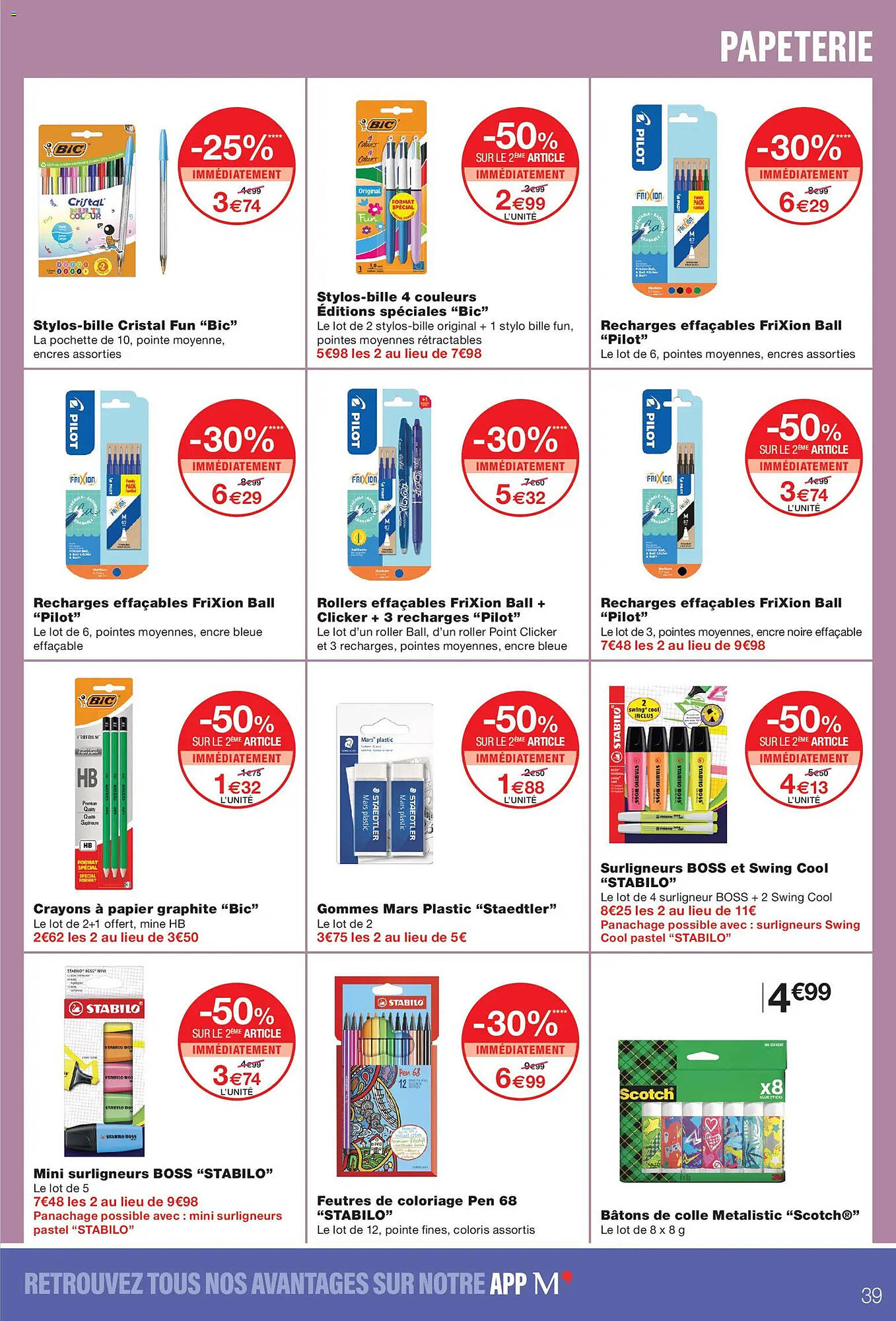 Monoprix Catalogue - Pagina 39