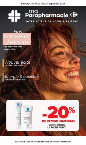 Carrefour Parapharmacie catalogue