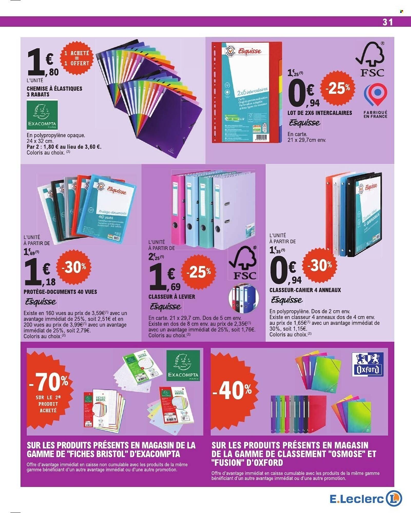 E.Leclerc Catalogue - Pagina 31
