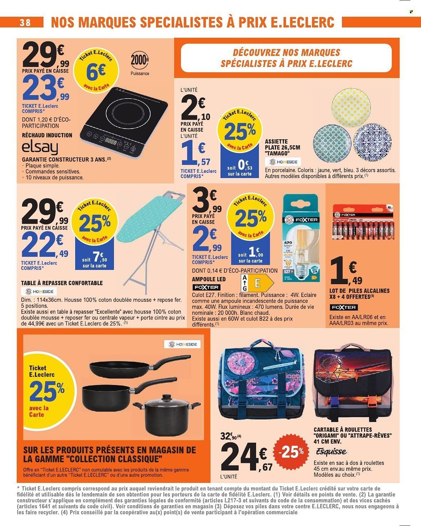 E.Leclerc Catalogue - Pagina 38