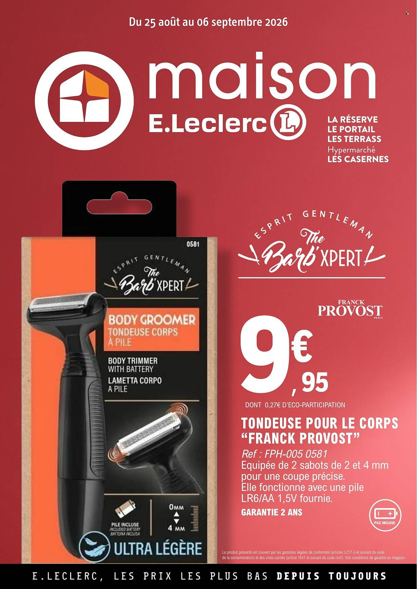 E.Leclerc Catalogue - Pagina 1