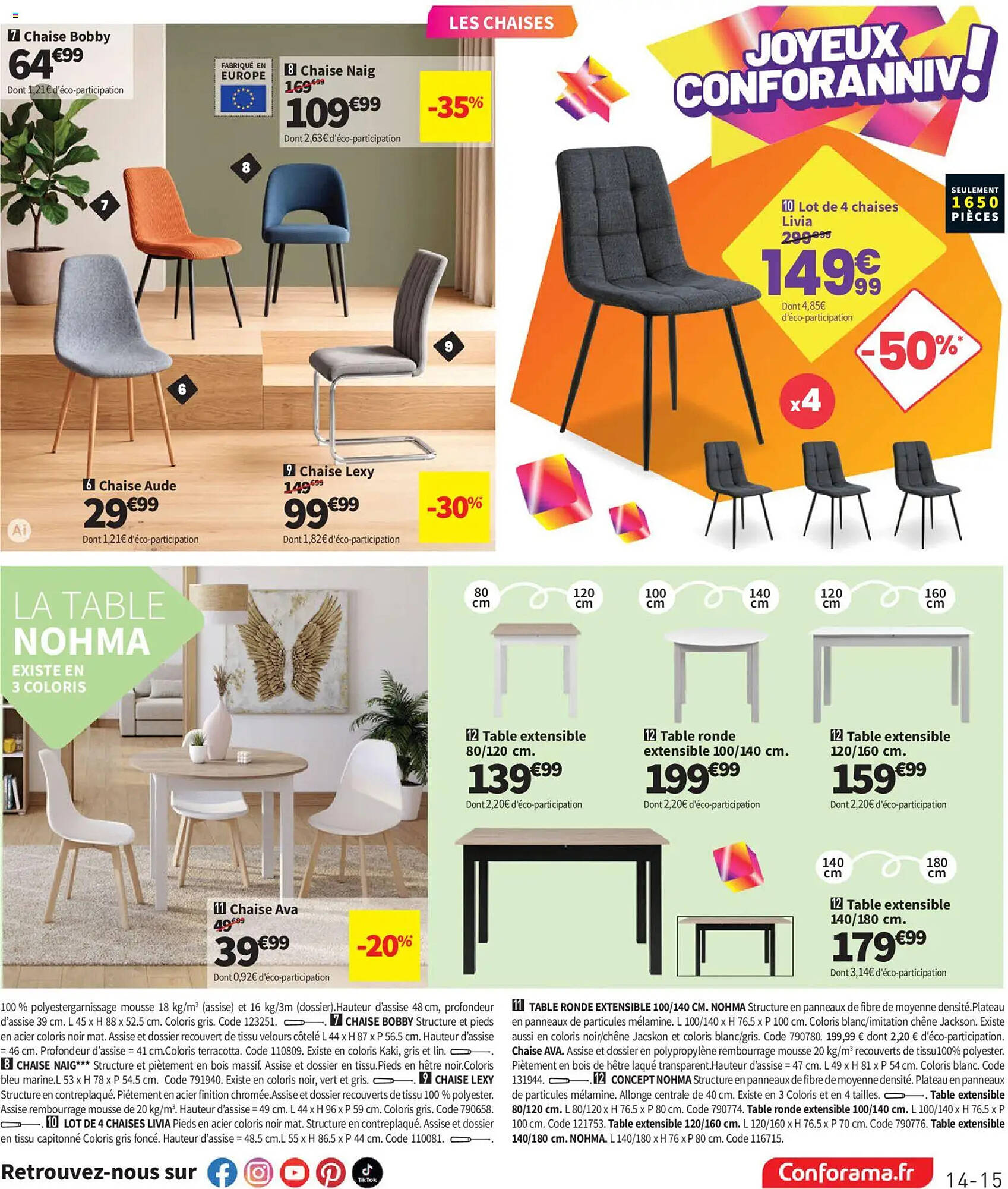 Conforama Catalogue - Pagina 15
