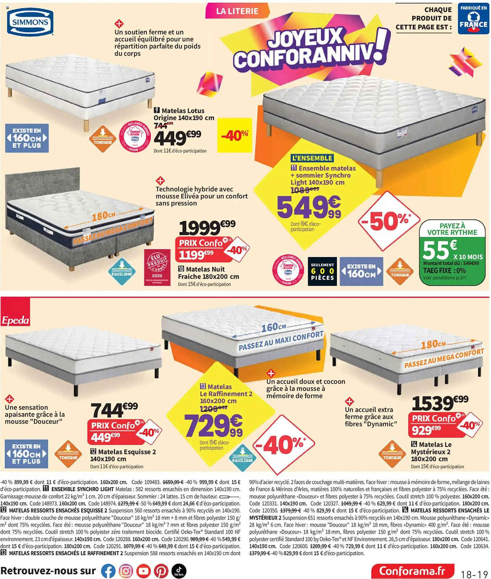 Conforama Catalogue - Pagina 19