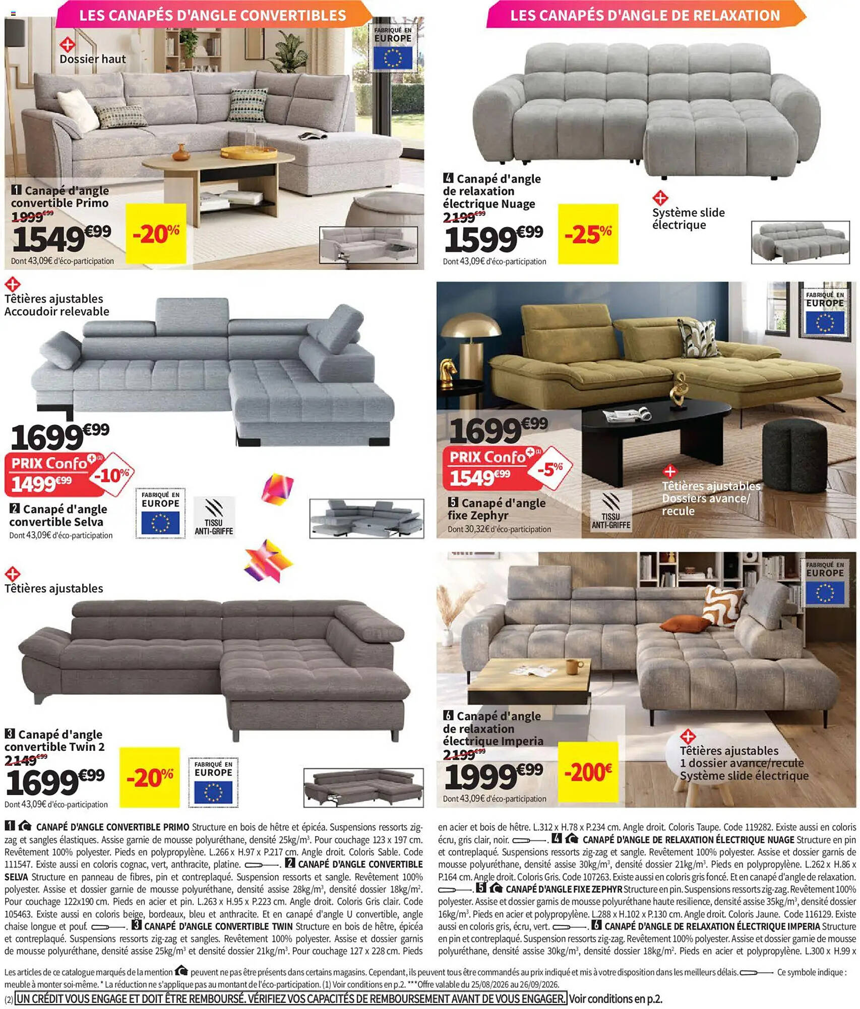 Conforama Catalogue - Pagina 6