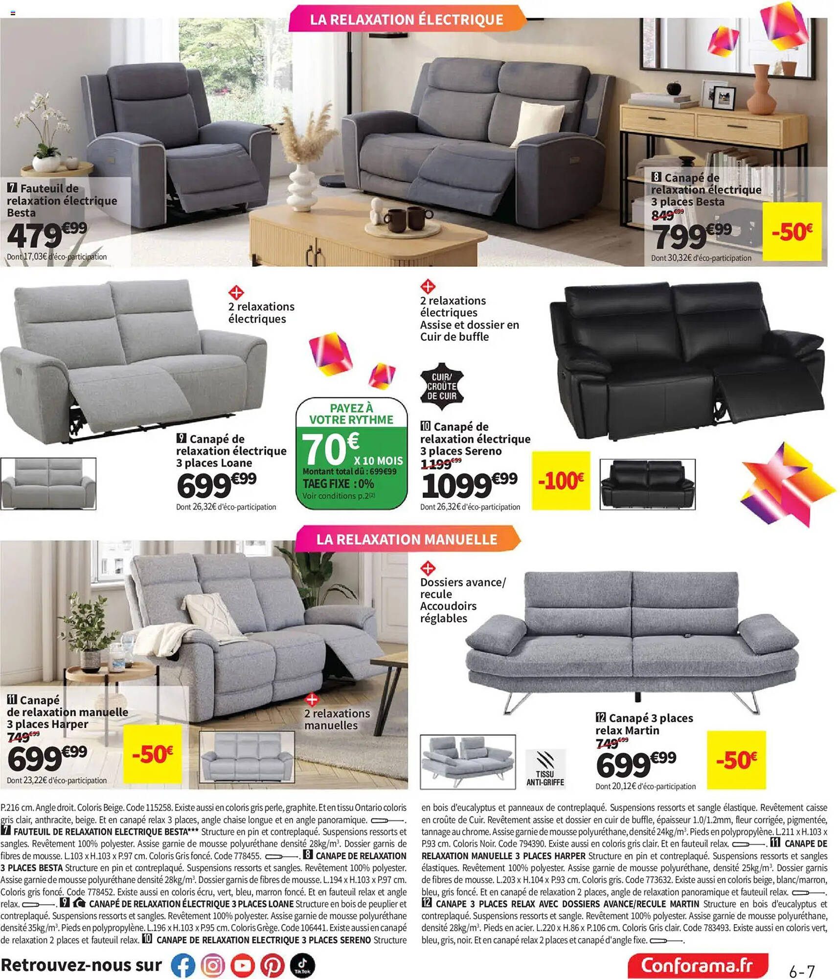 Conforama Catalogue - Pagina 7
