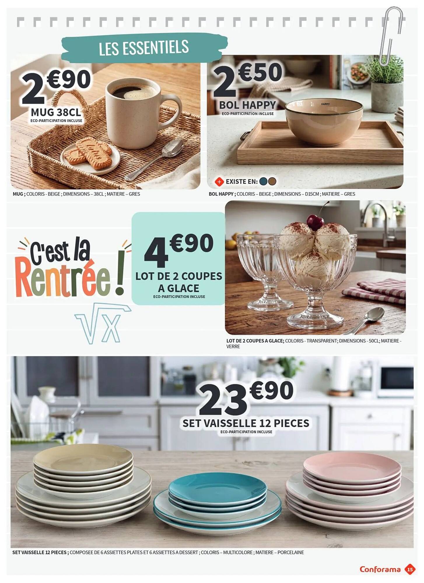 Conforama Catalogue - Pagina 15