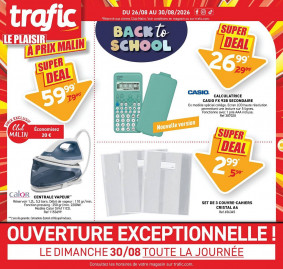 Trafic Catalogue