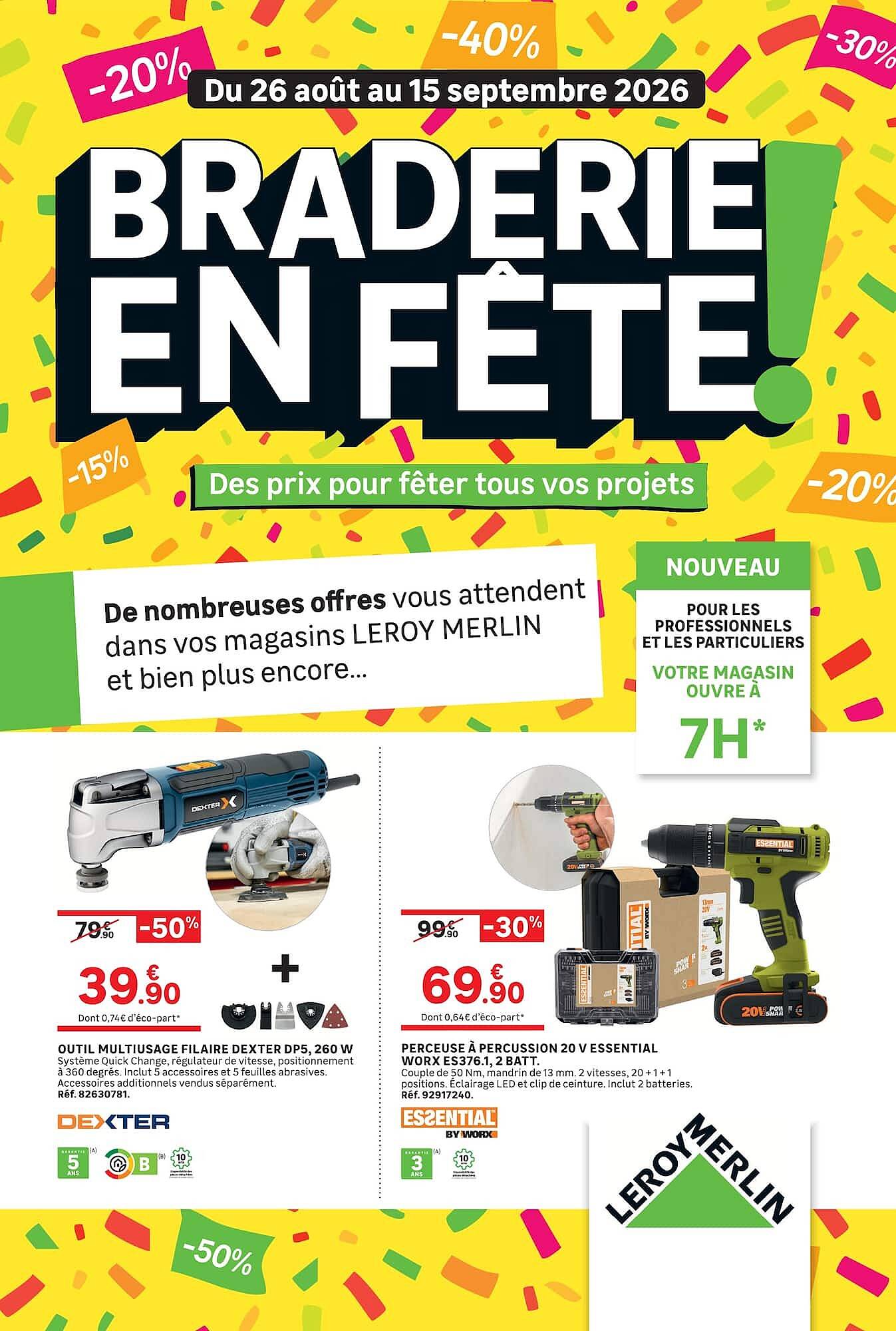 Leroy Merlin Catalogue - Pagina 1